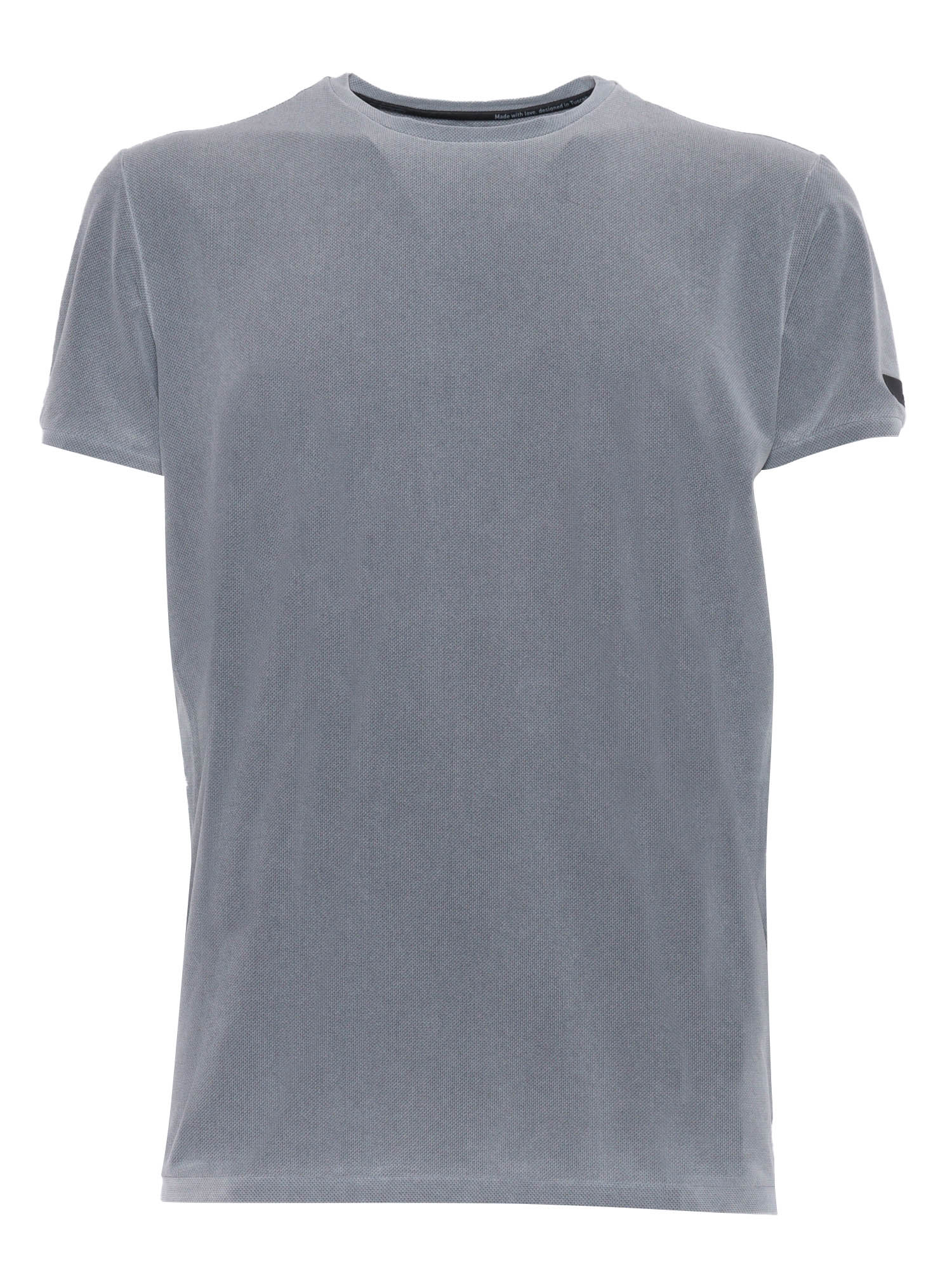 techno wash piqu� shirty Black Short Sleeves T-shirt