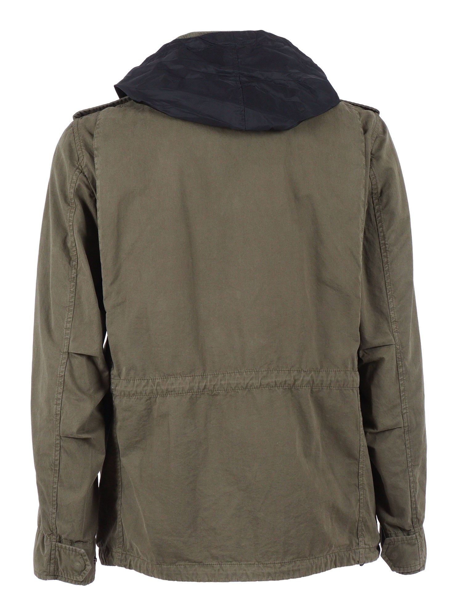 MAN JACKET Green Cotton Heavy