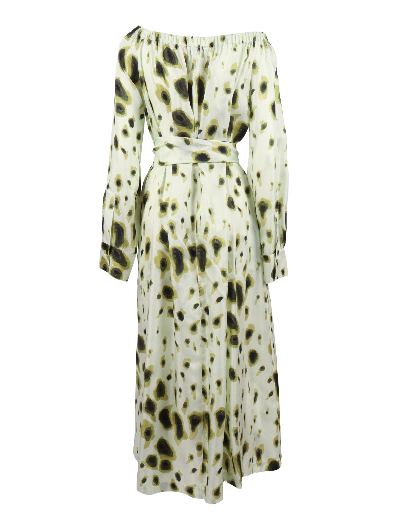 Green Patterned Dress