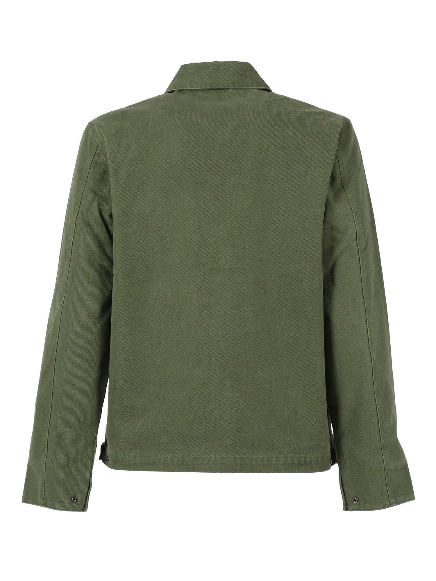 Workwear Overdye Jacket Green Heavy