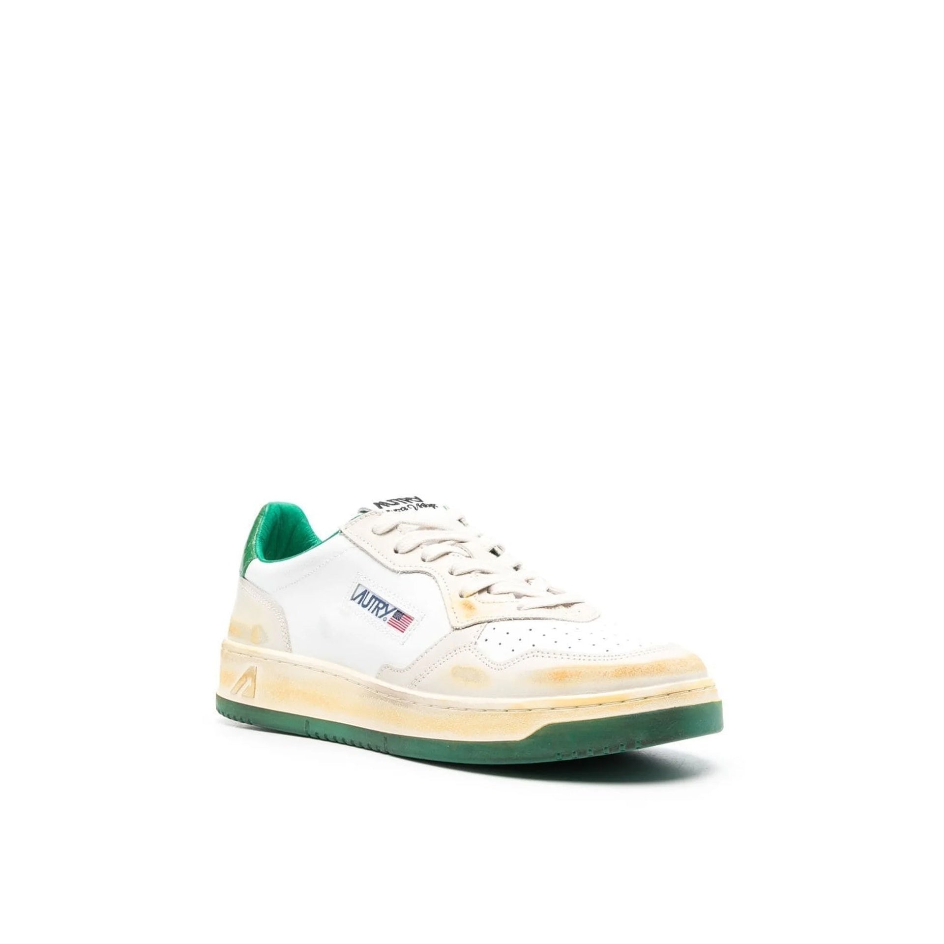 Autry Super Vintage Low Sneakers White Leather