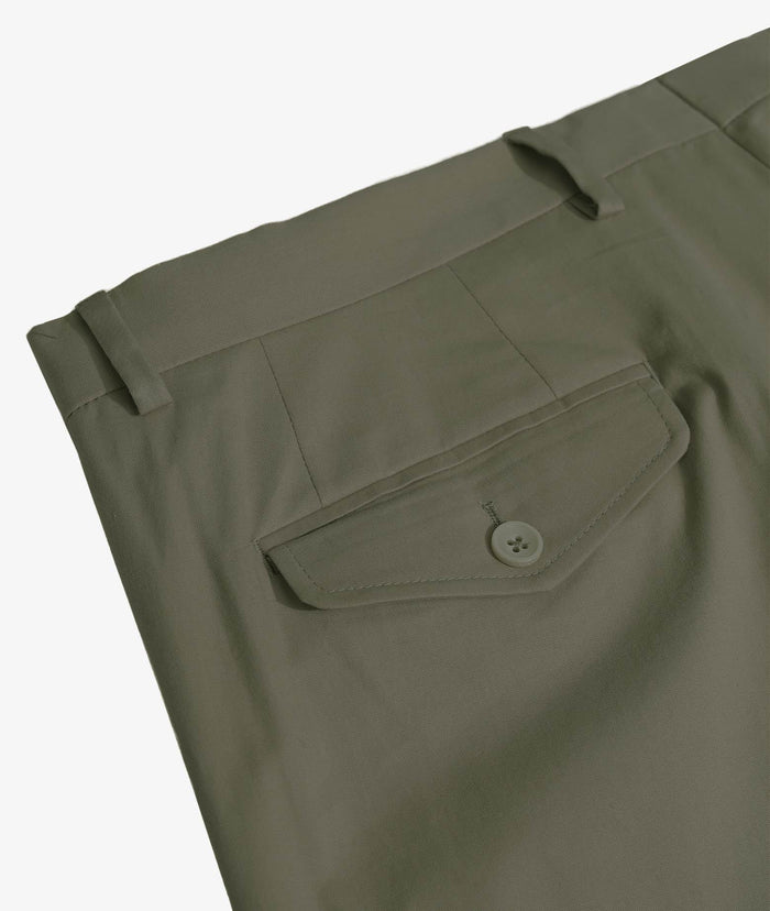 Chino Sport Trousers Olive No Pinces