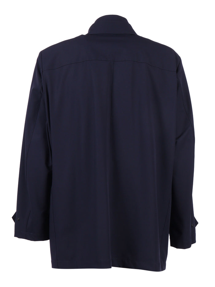 Fay Travel Morning Stretch Blue Polyamide Elastane Jacket
