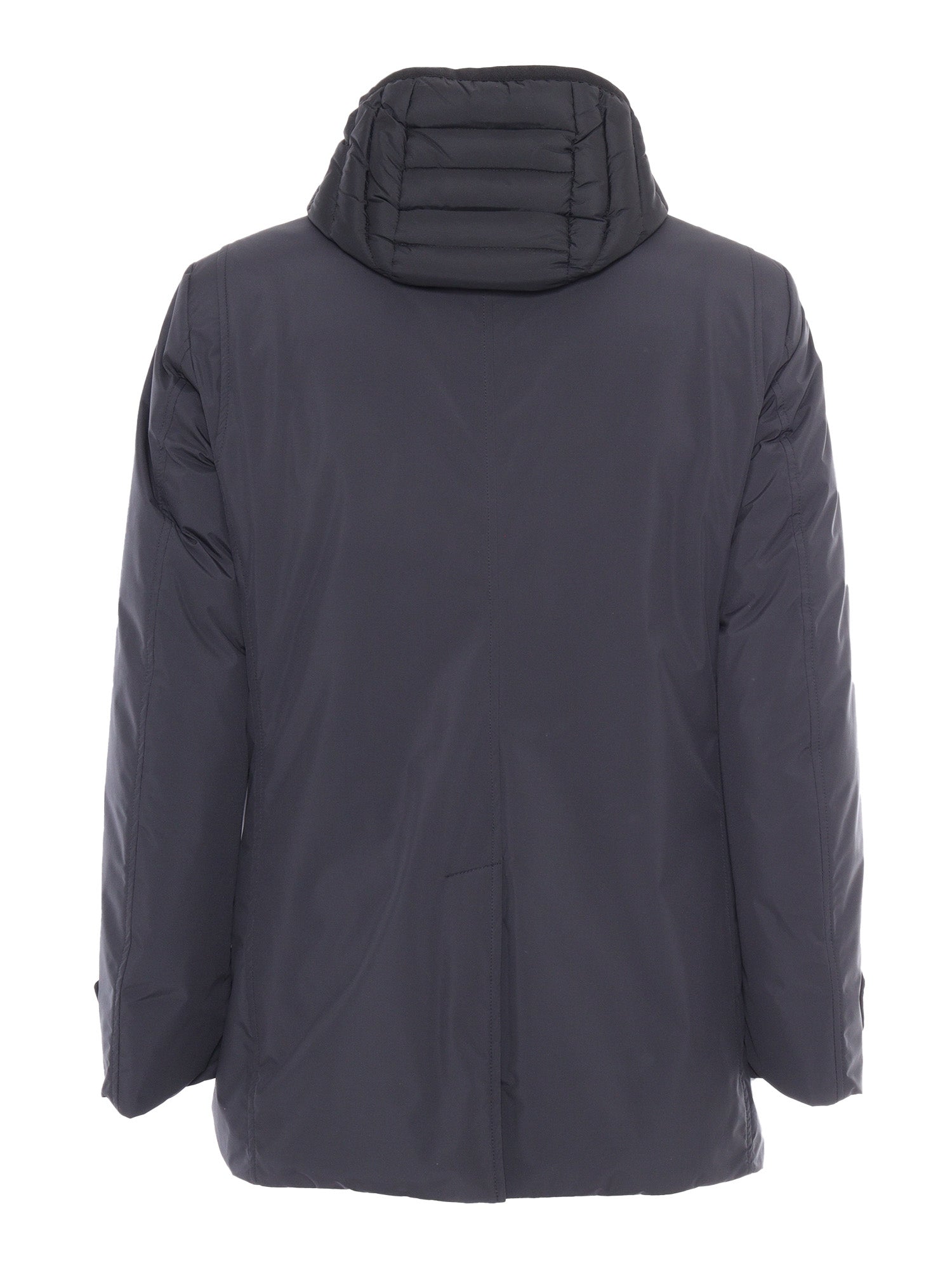 Raffaello-Stp Jacket Blue Polyester Coat