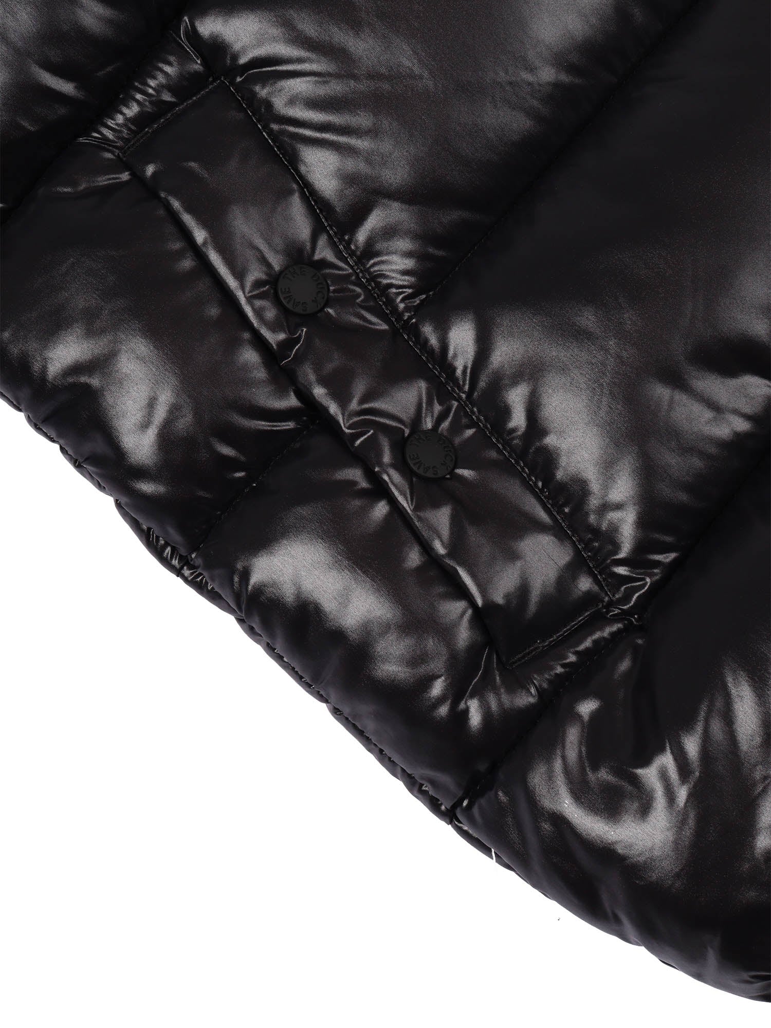 Ulya Hooded Jacket Black Short Puffer