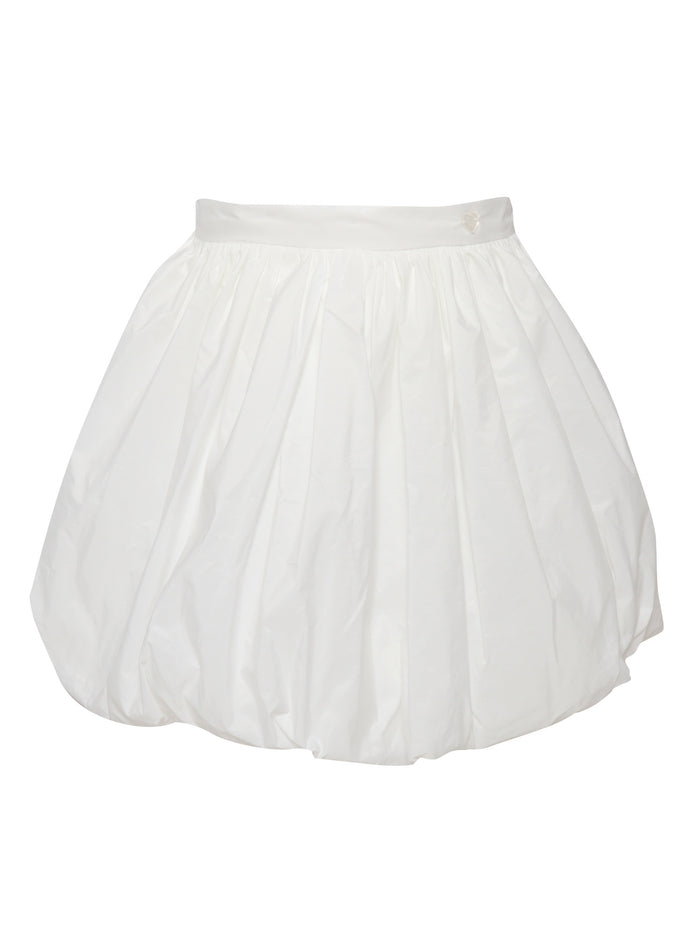 White Baloon Skirt