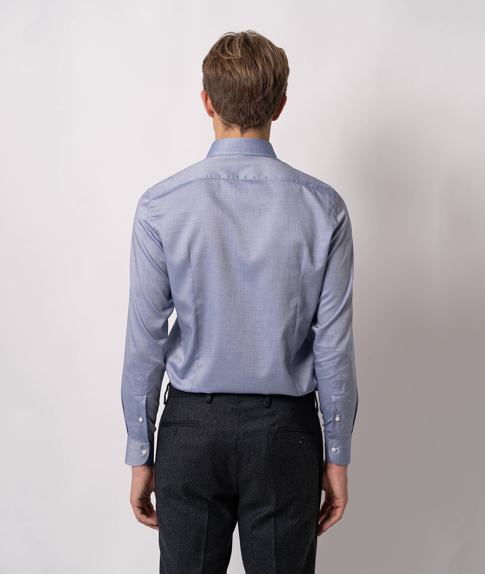 Tailored Cotton Shirt Astoria Blue Classic