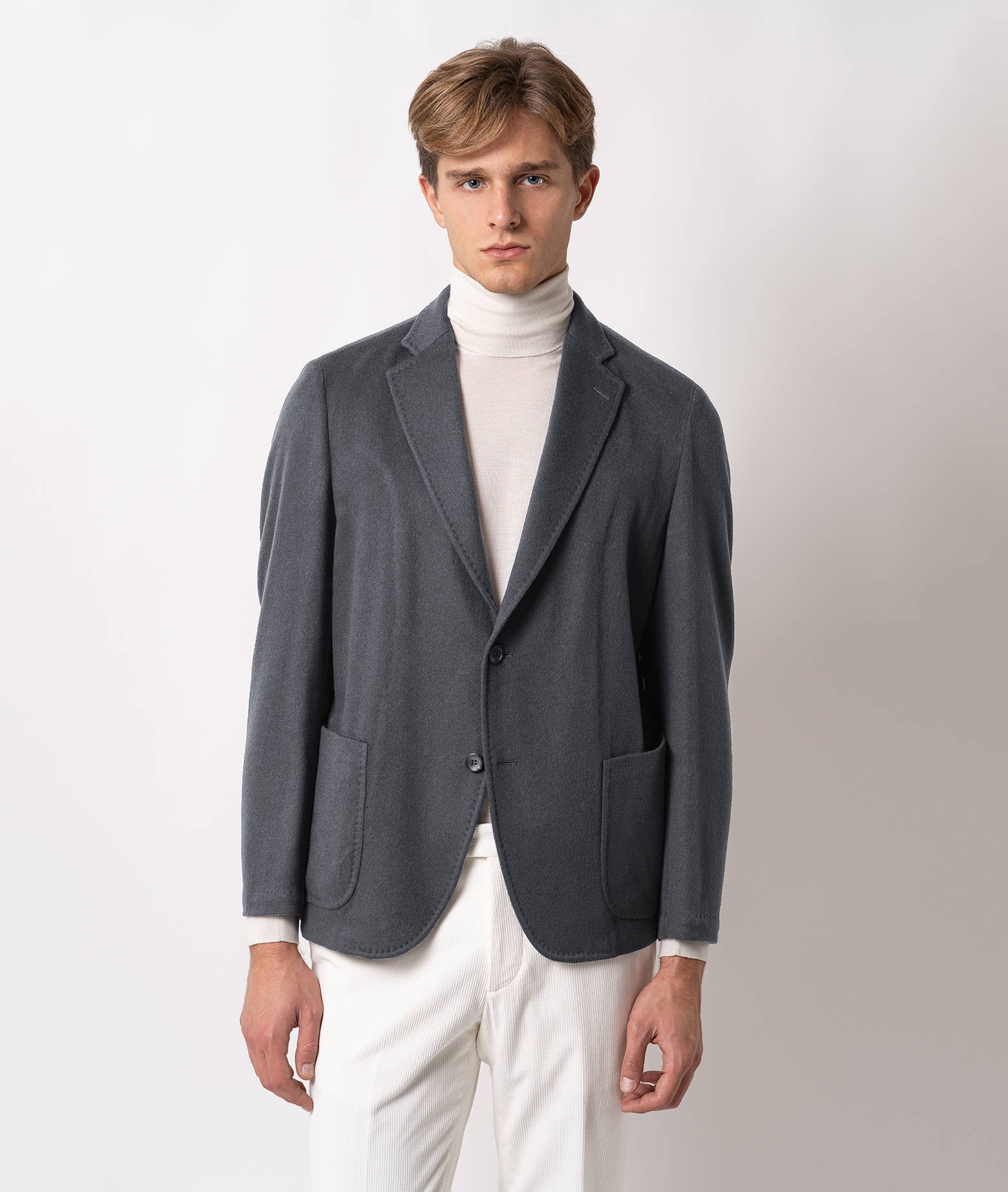 Deconstructed Cashmere Blazer Toronto Brown Jacket