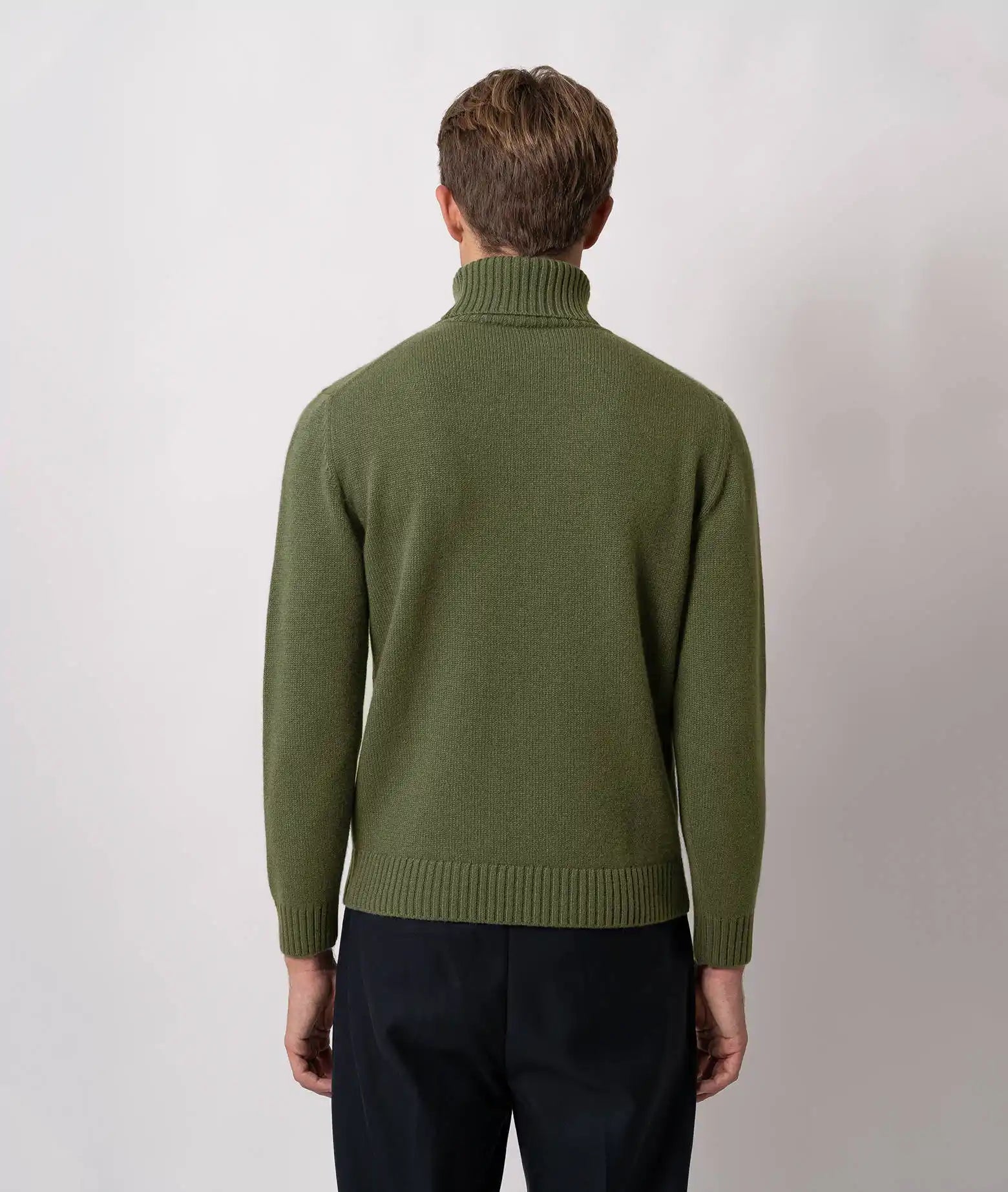 Turtleneck Cashmere Sweater Winnipeg Midnightblue Knitwear