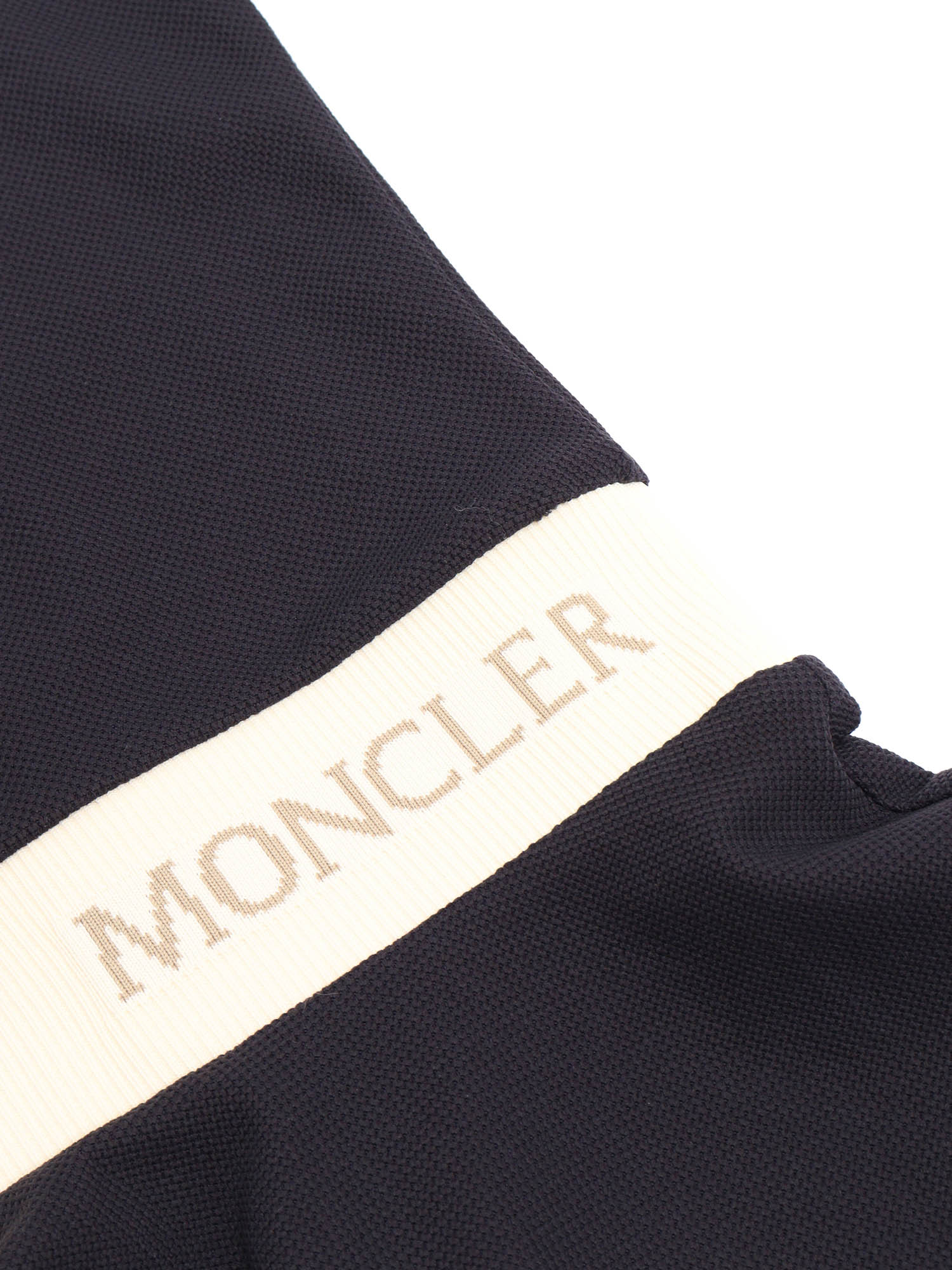 DRESS Blue Cotton Polyamide Elastane