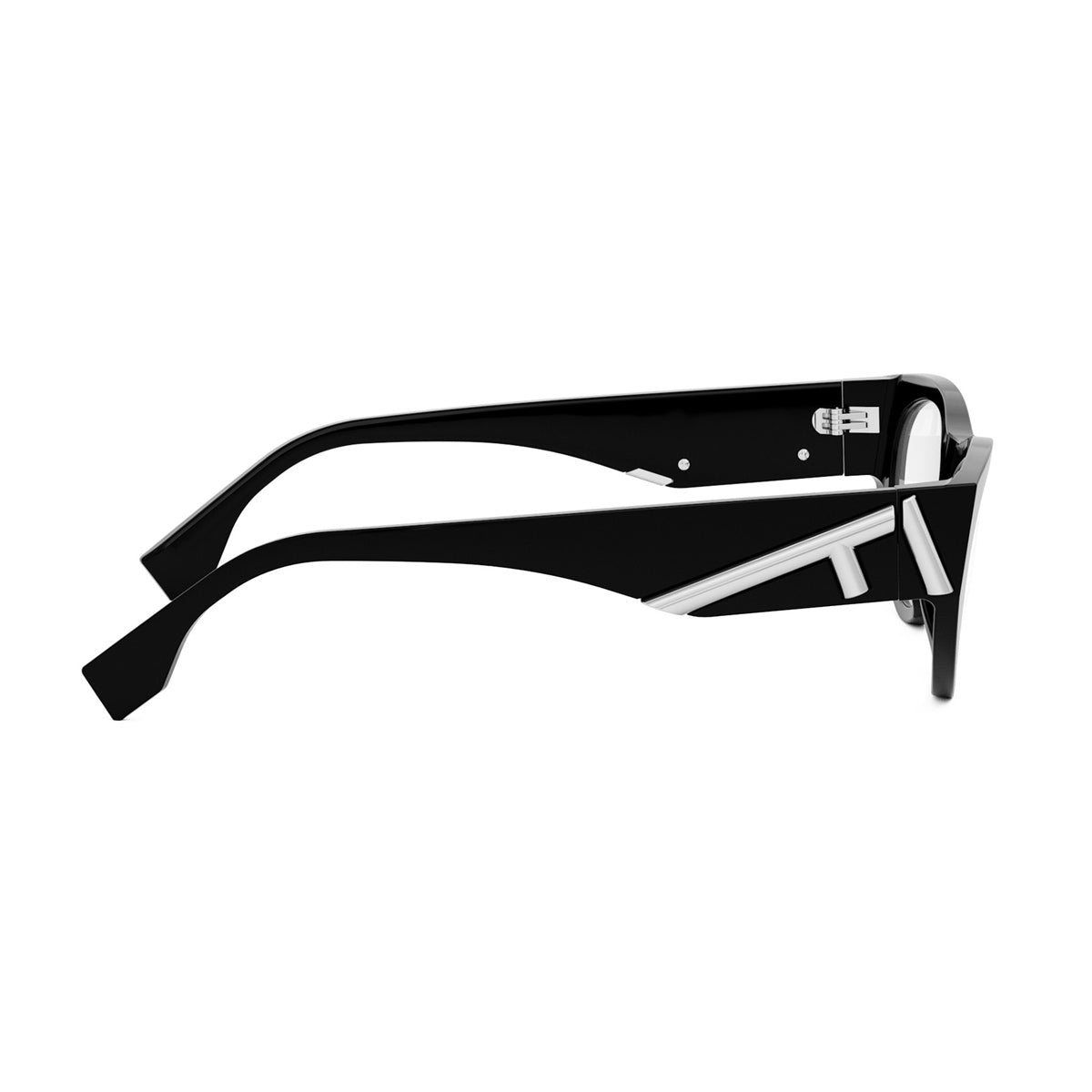 FENDI FE50092I First 001 Nero Acetate Occhiali Da Vista