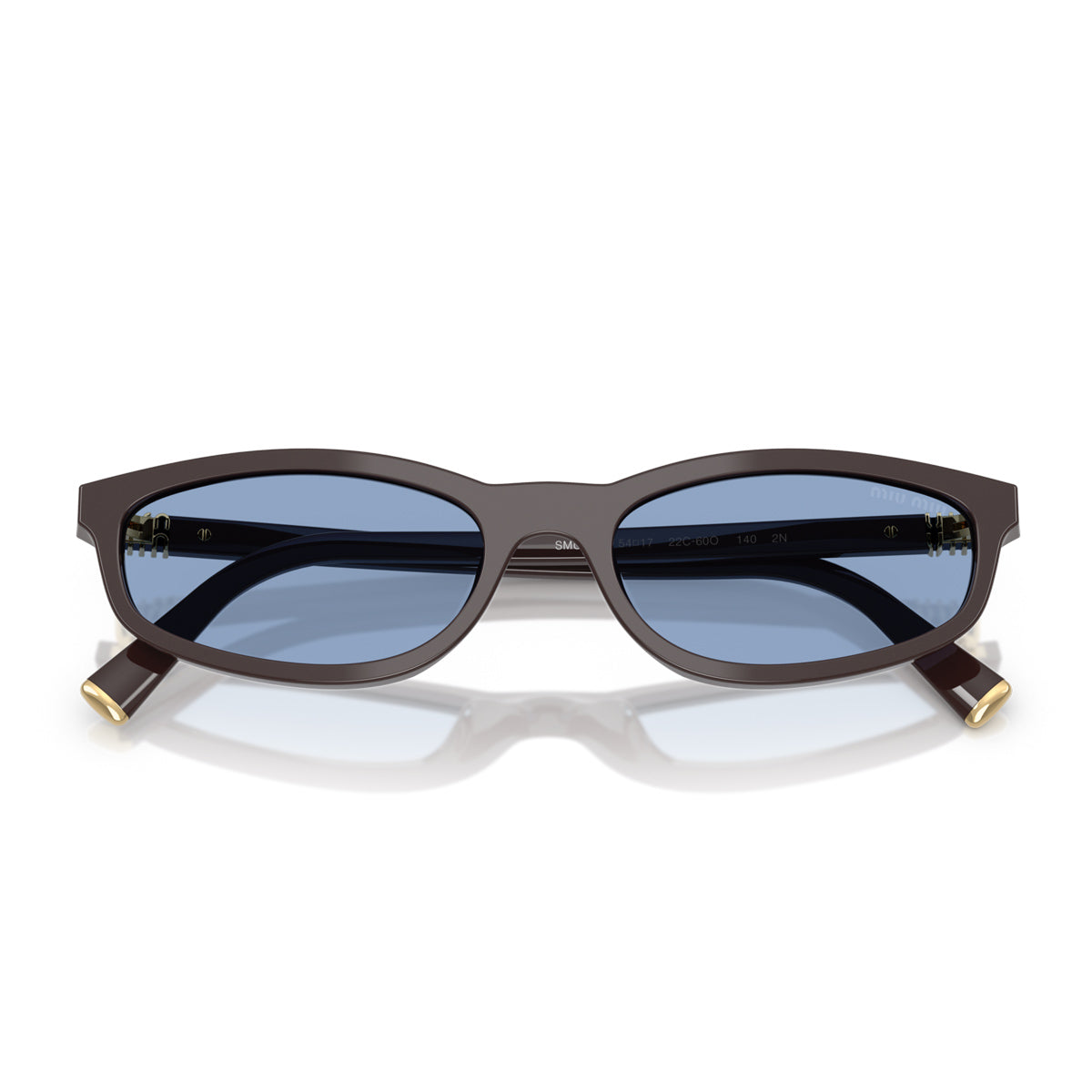 Miu 0MU A06S 22C60O Marrone Moka Acetate Occhiali Da Sole