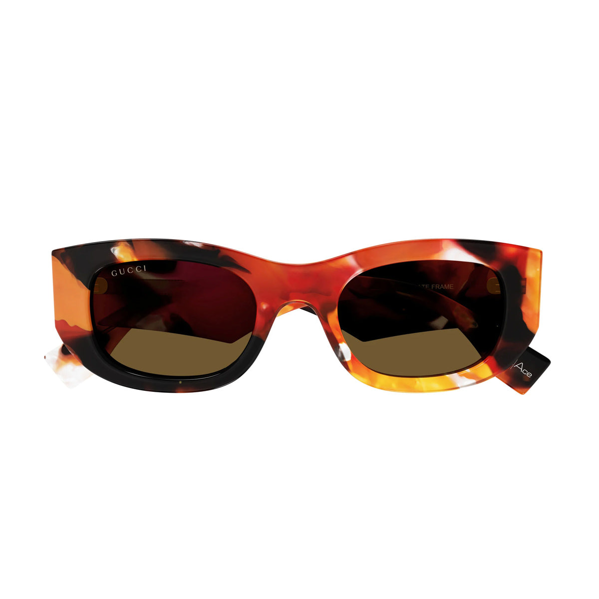 GG1627S Linea Lettering Arancione Recycled Acetate Occhiali Sole