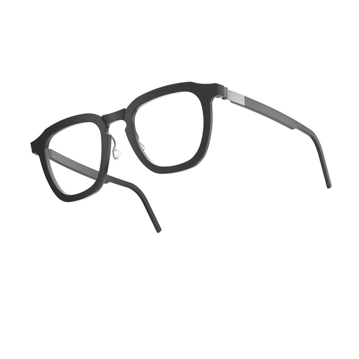 Lindberg Acetanium 1263 AG44 Nero Matte Acetate/titanium Occhiali Da Vista