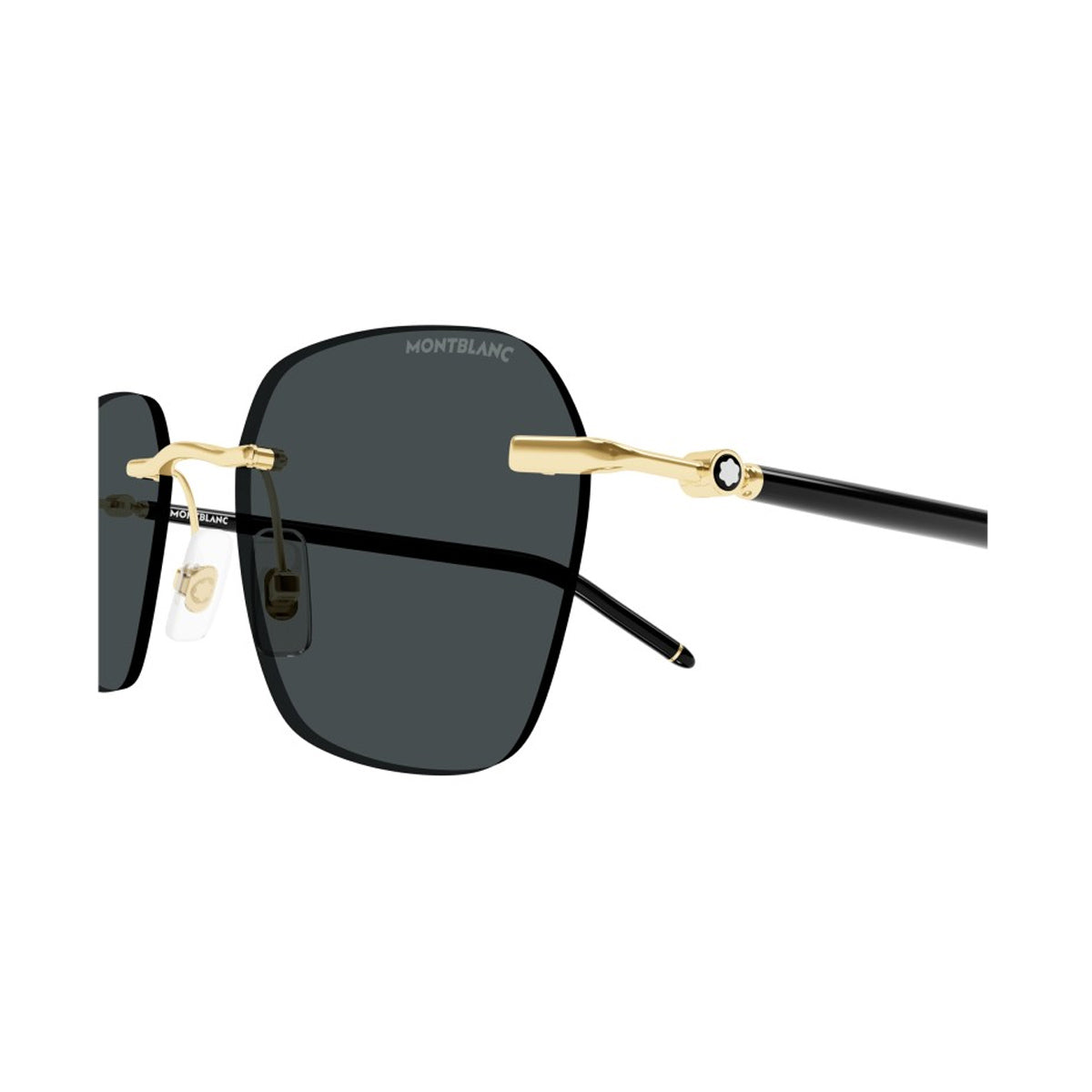 MB0270S LINE ESTABLISHED 001 Nero Metal Occhiali Sole