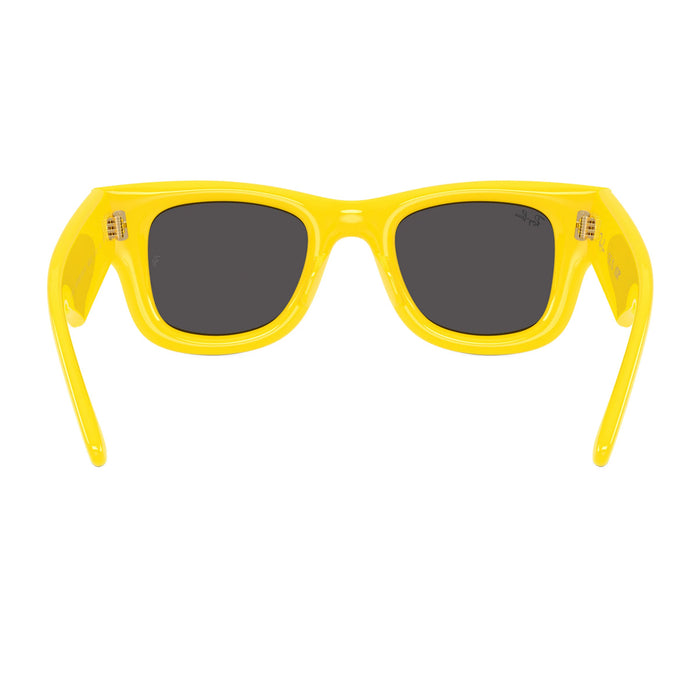 Rayban RB4940 Wayfarer Puffer by Asap Rocky 683087 Giallo Nylon Occhiali Da Sole