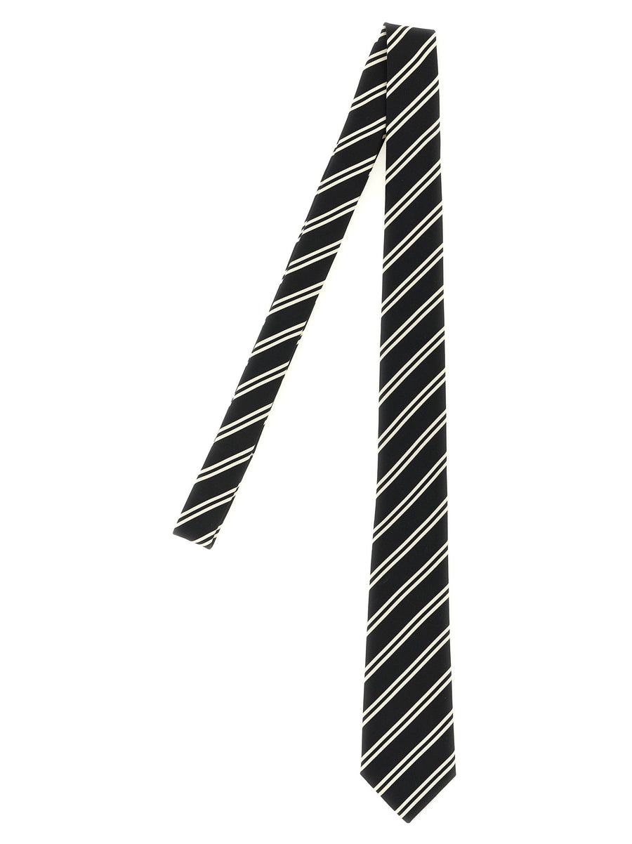 Saint Laurent Paris Necktie — Black