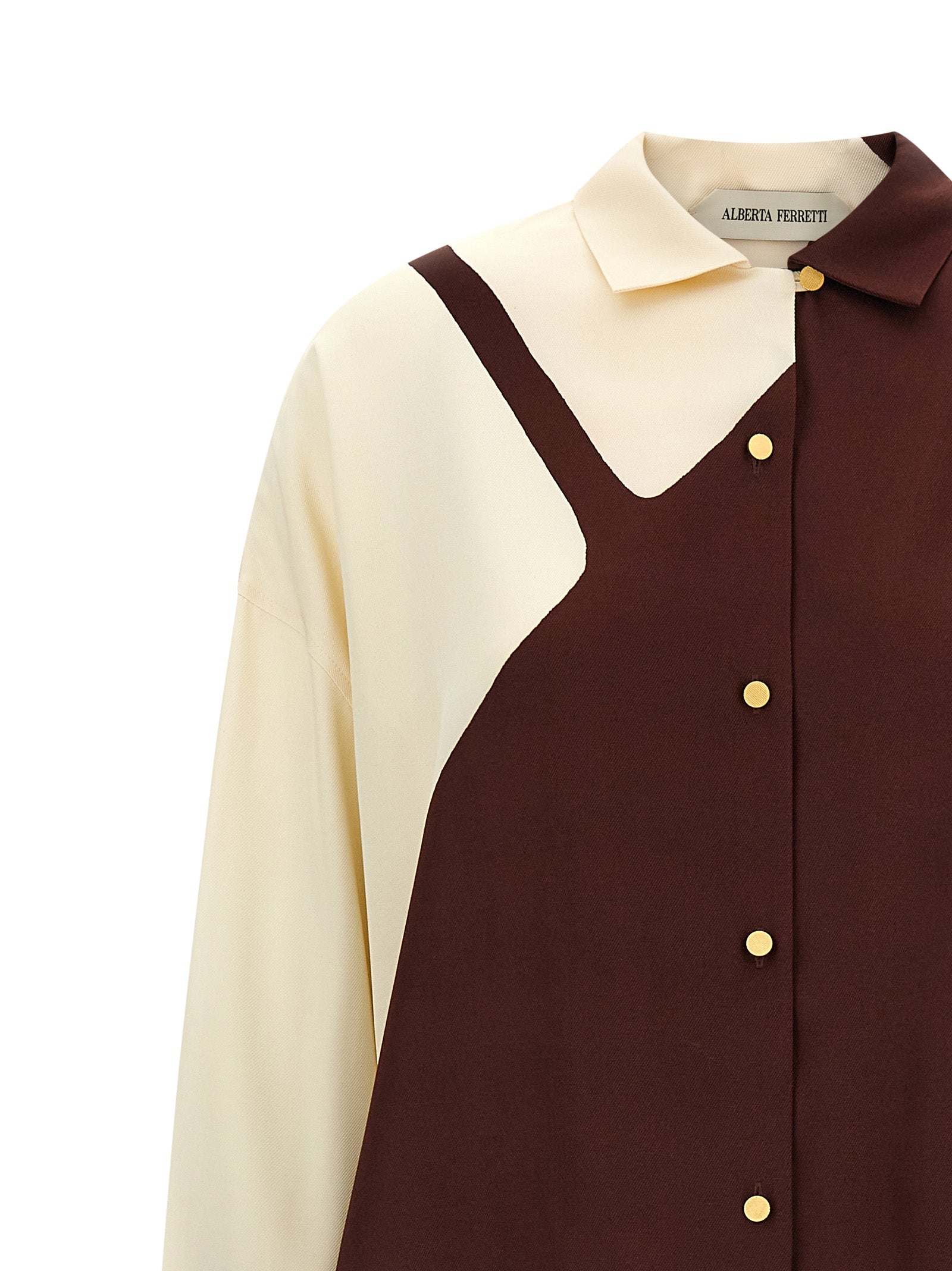 Graphic Print Shirt Viscose Shirt, Blouse