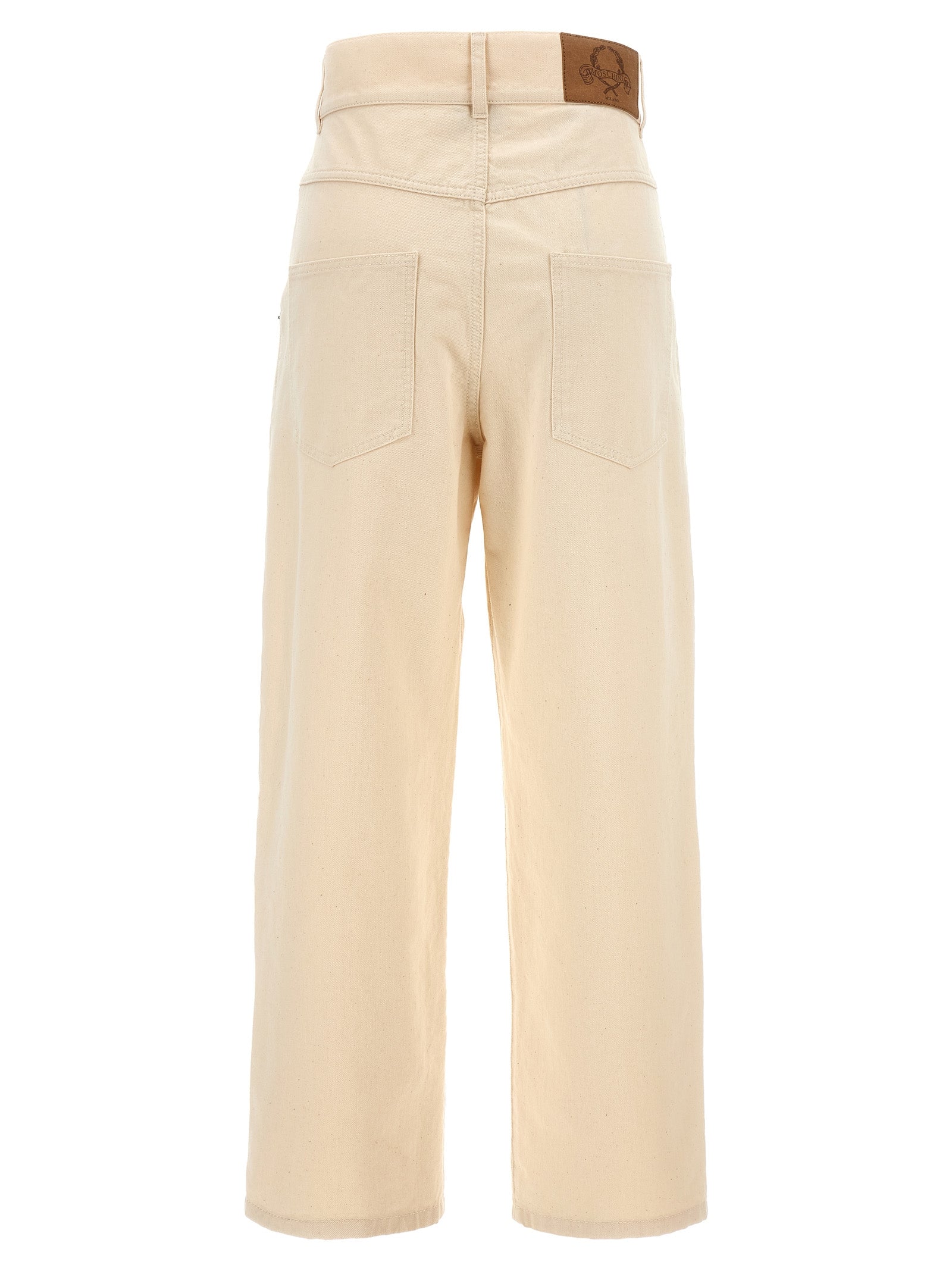 Cotton Trousers Beige