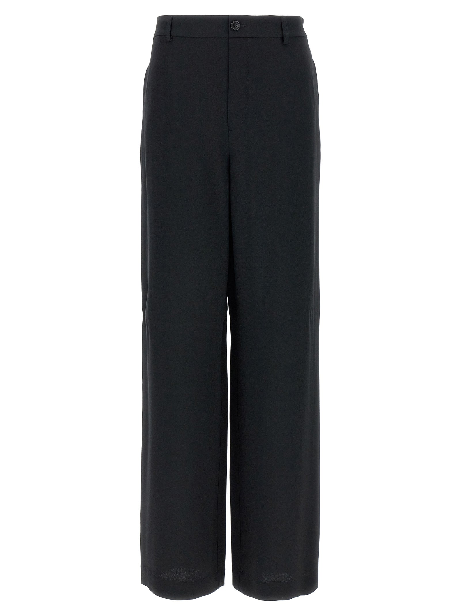 Acetate pants Black