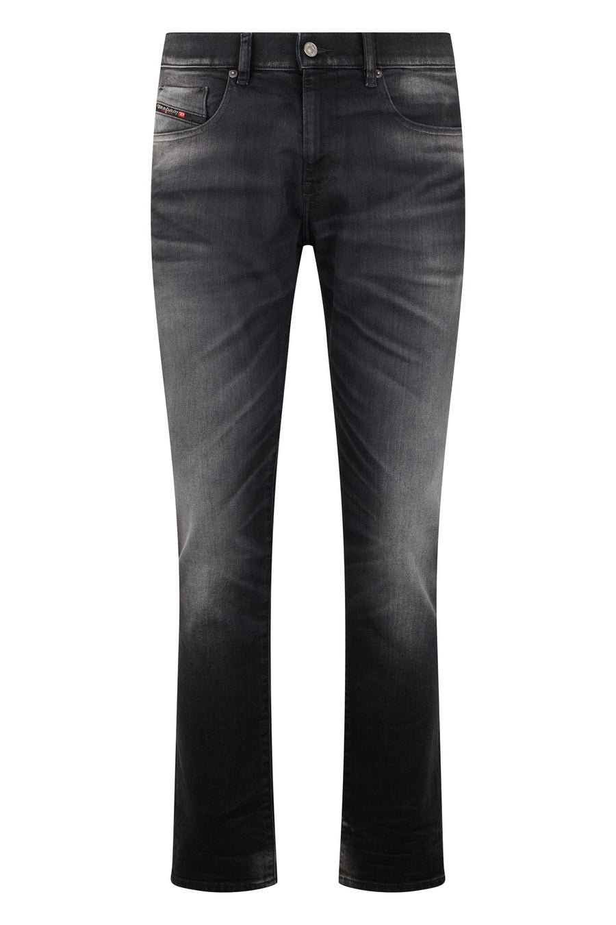 Jeans Slim-Fit Black Denim Cotton
