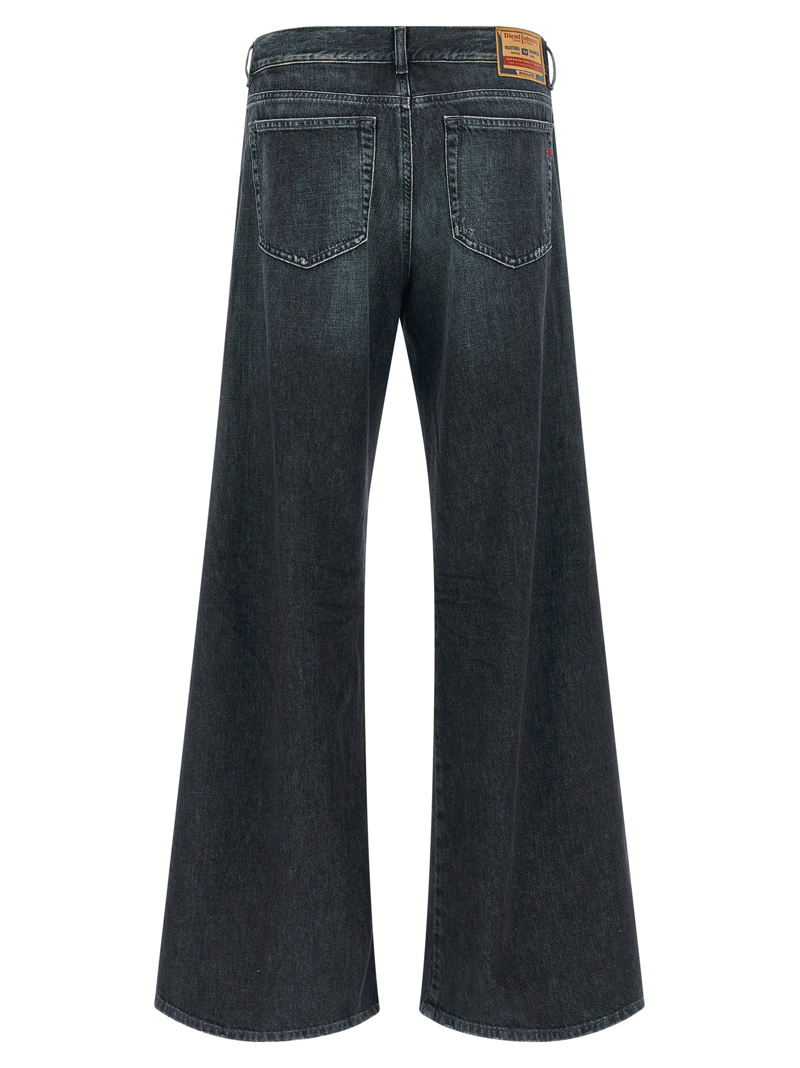 D-Akemi jeans Blue Cotton Lyocell