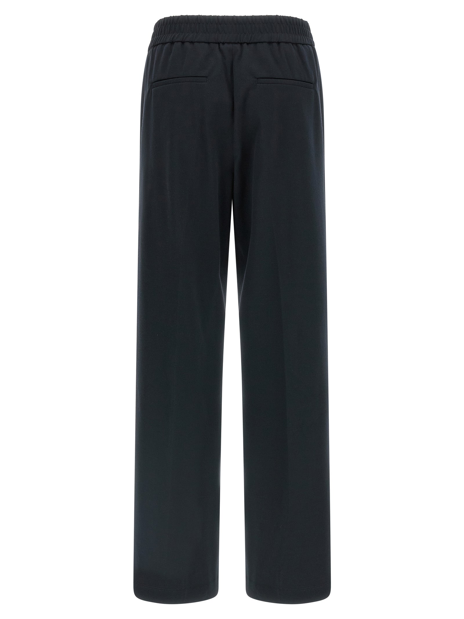 Punto Luce pants Blue Cotton Polyester Elastane
