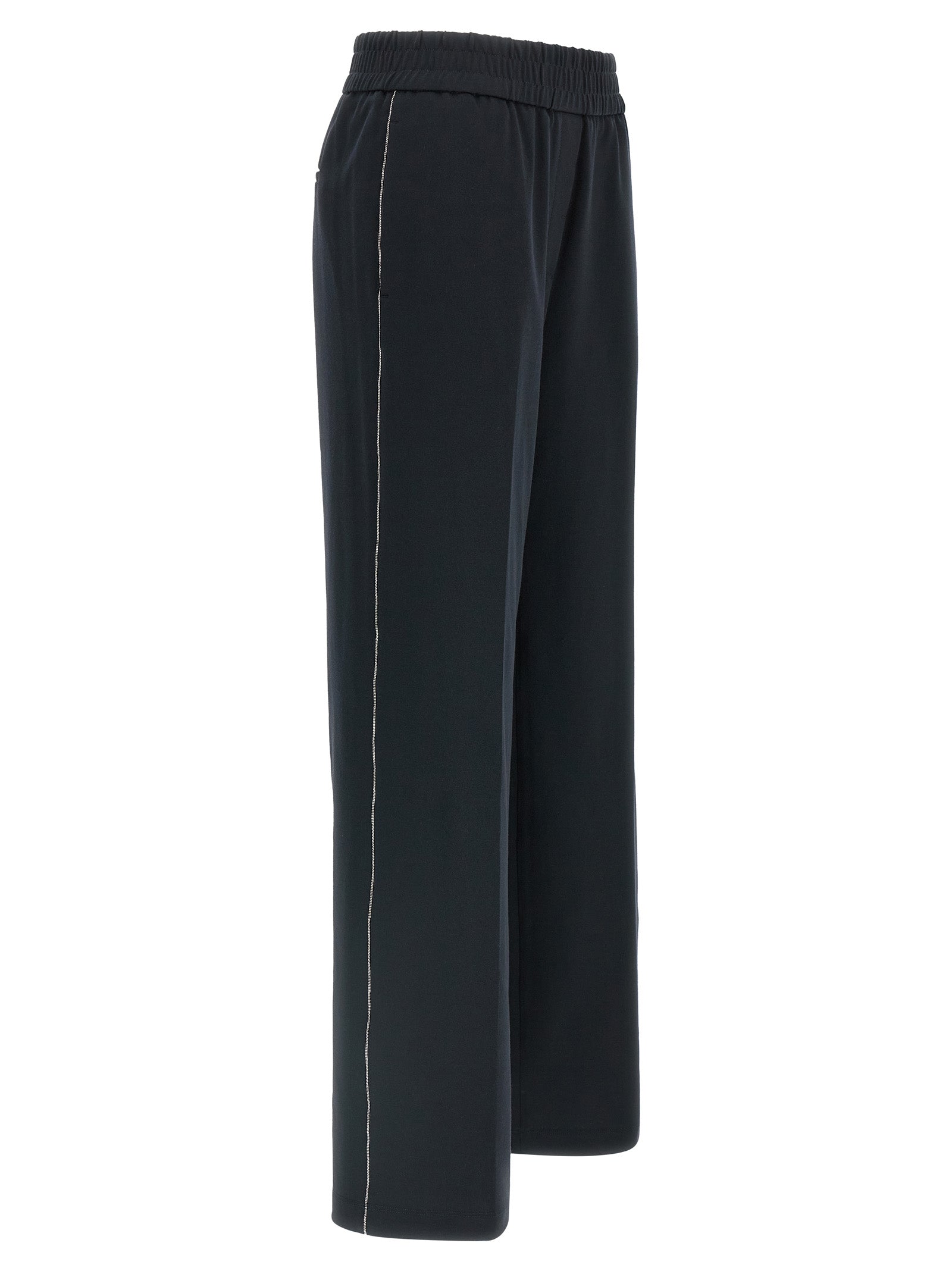 Punto Luce pants Blue Cotton Polyester Elastane
