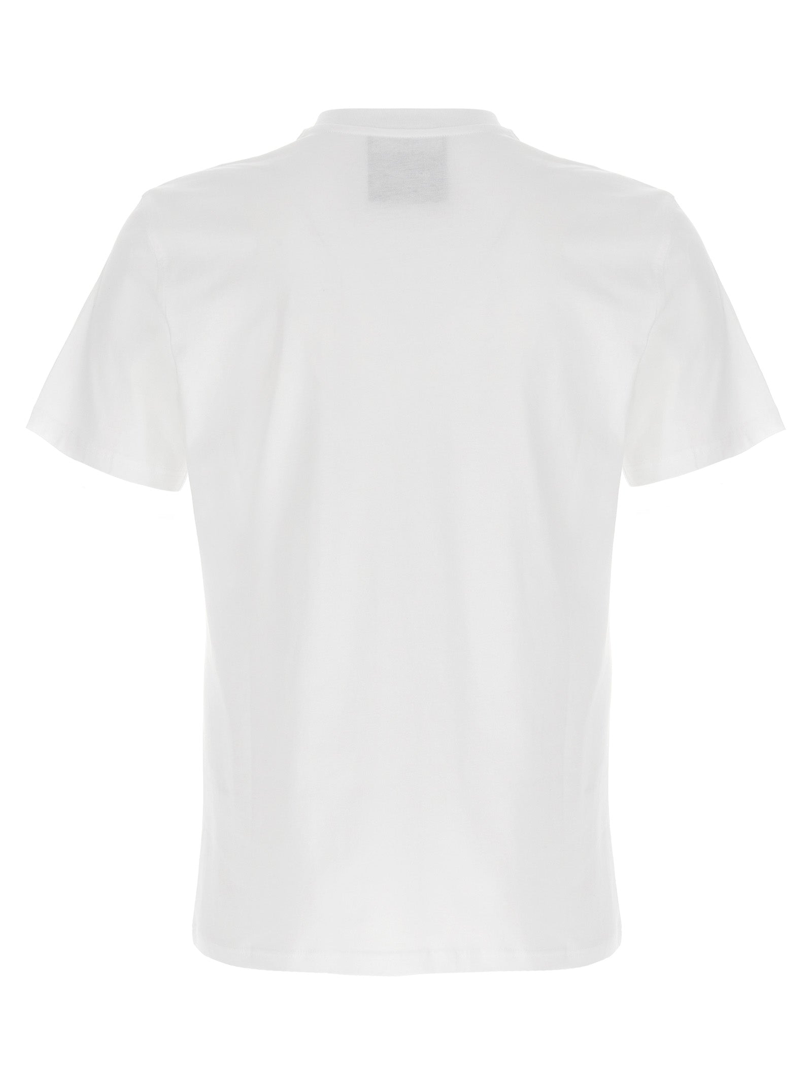 Logo embroidery t-shirt White Cotton