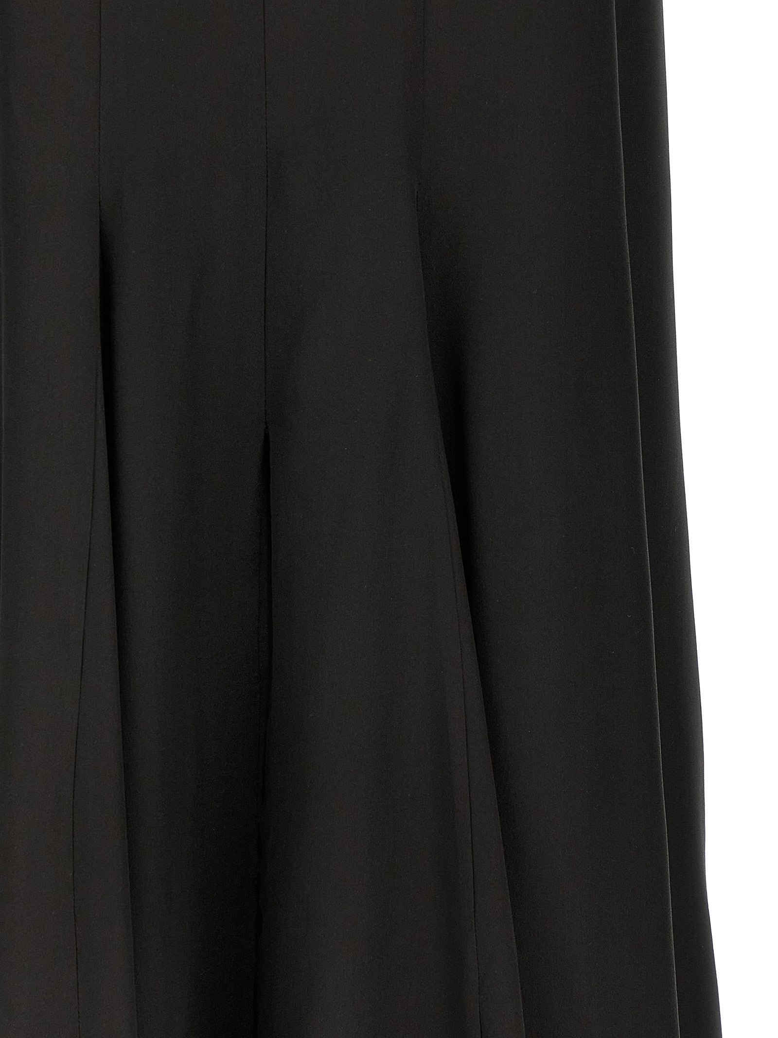 Spicchi dress Black Silk