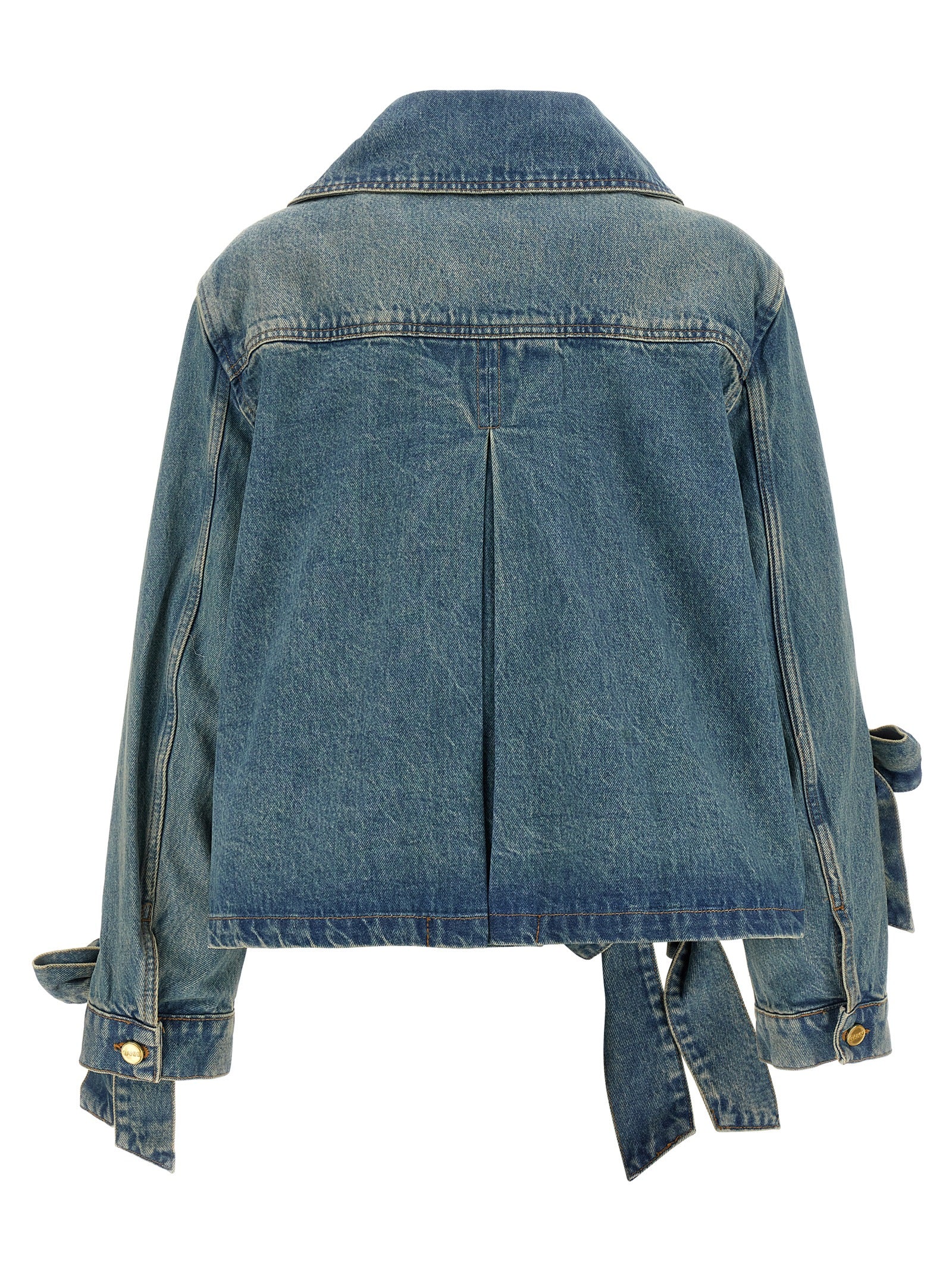 Light Rigid Denim jacket Blue Organic Cotton Down Jacket, Parka, Casual