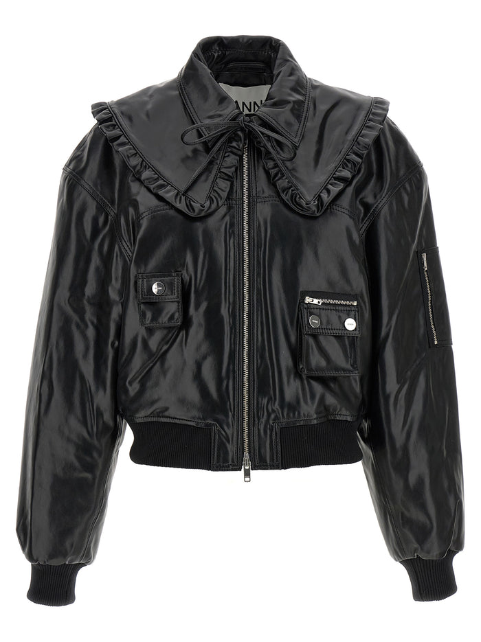 7093 Future bomber jacket Black Lh Ly Down Jacket, Parka, Casual