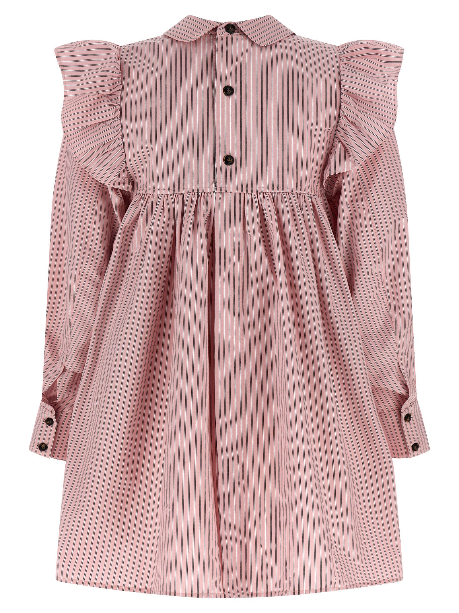 Striped dress Pink Organic Cotton