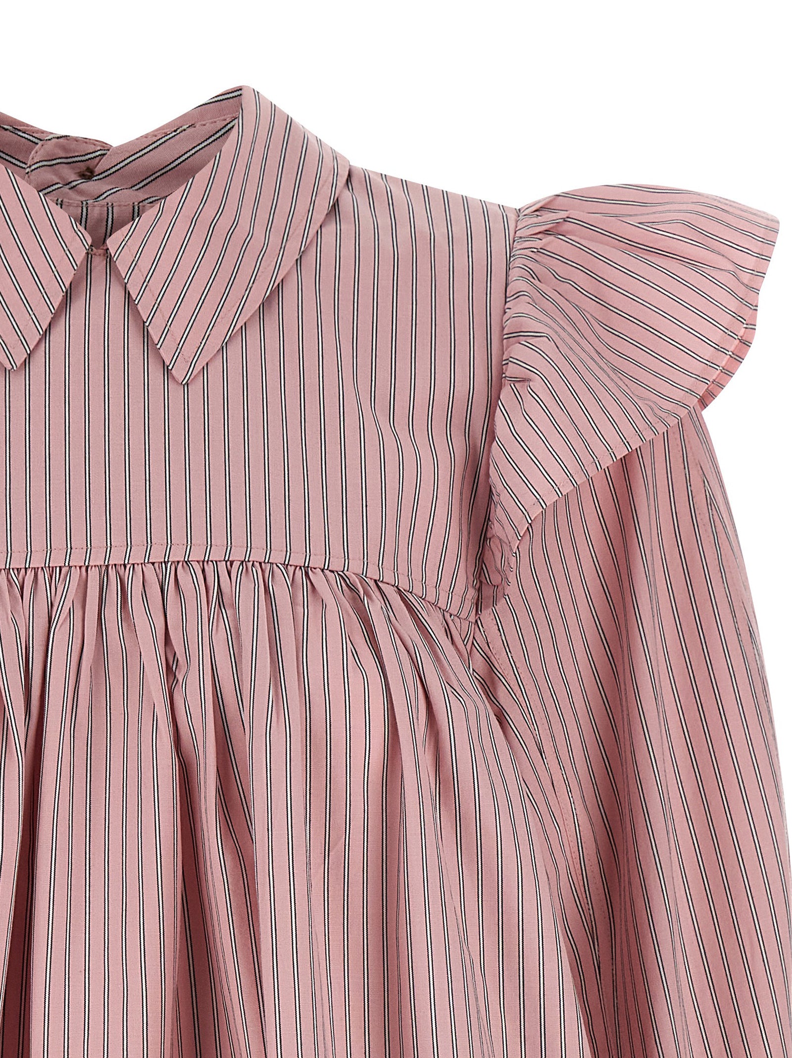Striped dress Pink Organic Cotton