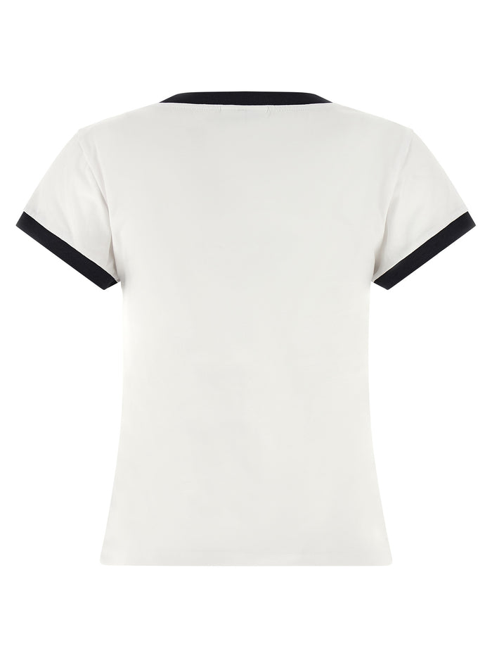 Printed T-shirt White Organic Cotton