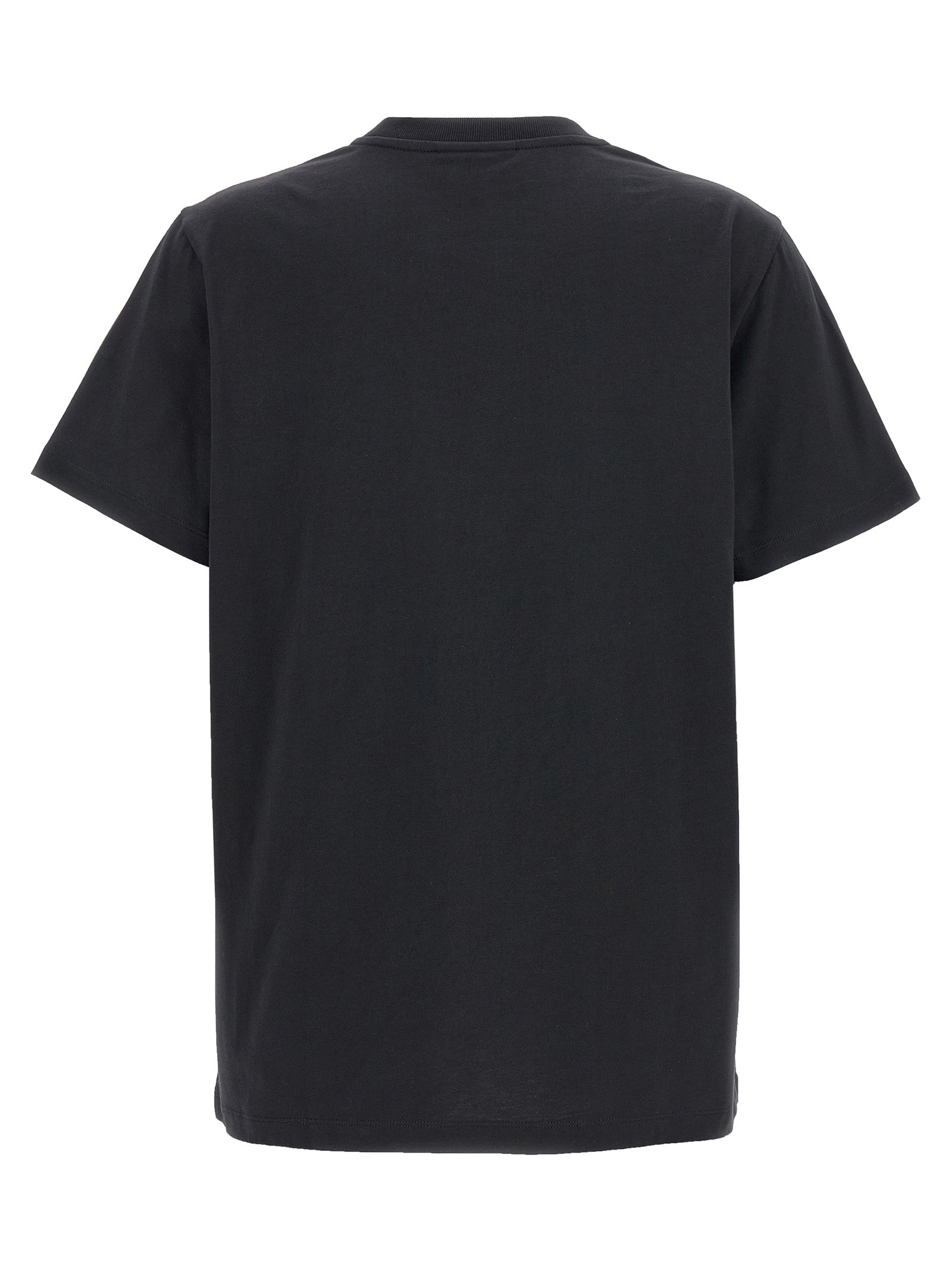 Printed T-shirt Black Organic Cotton