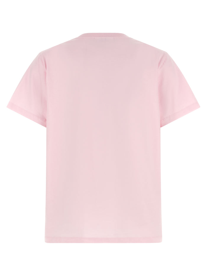 Printed T-shirt Pink Organic Cotton