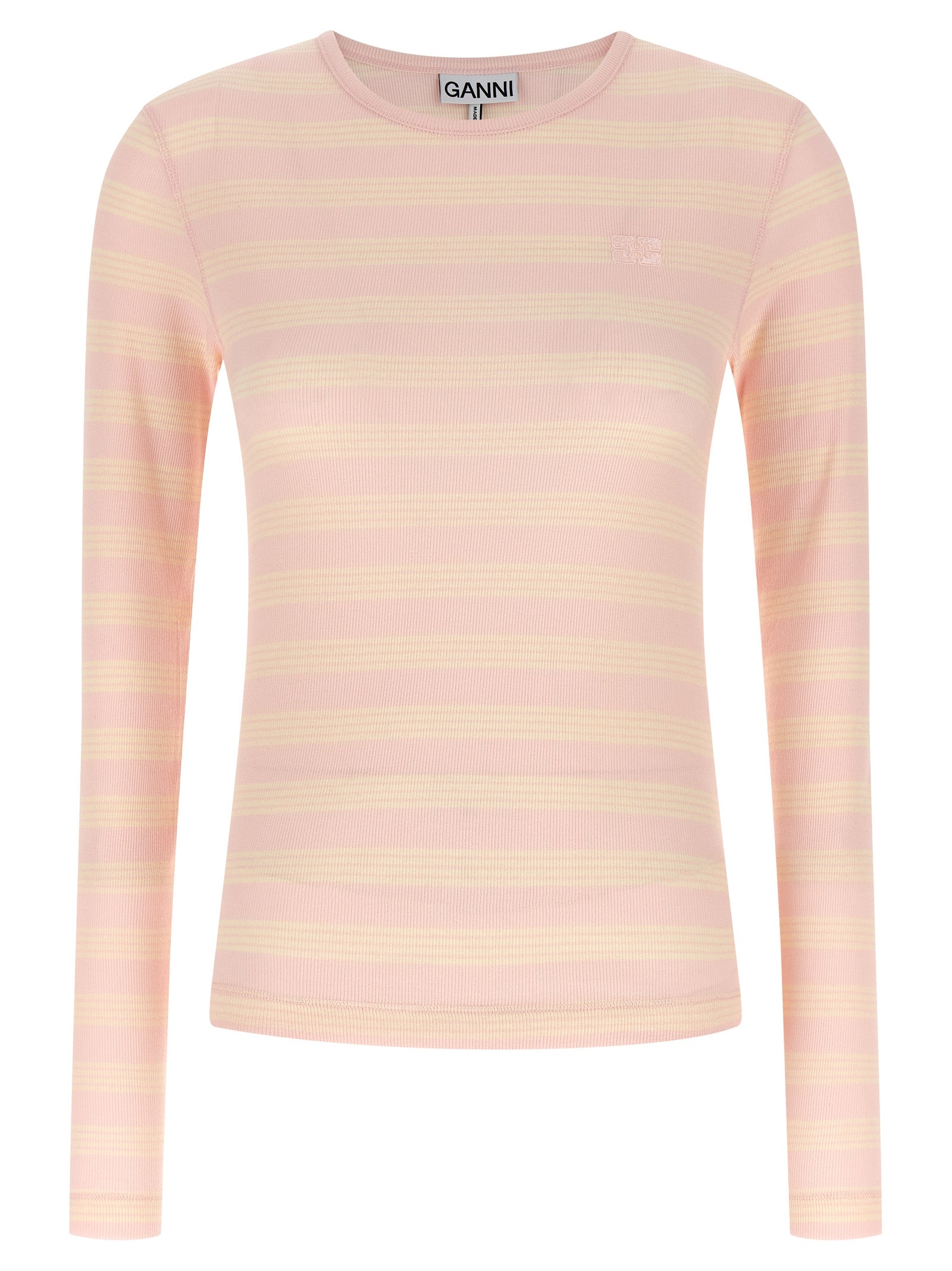 Striped sweater Pink Cotton T-shirt