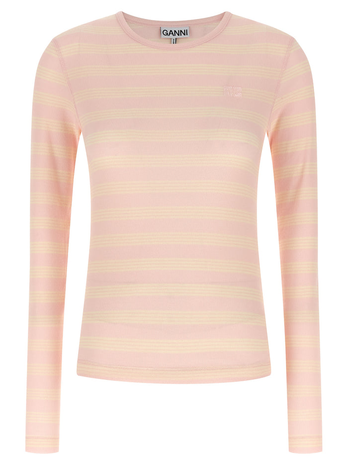Striped sweater Pink Cotton T-shirt