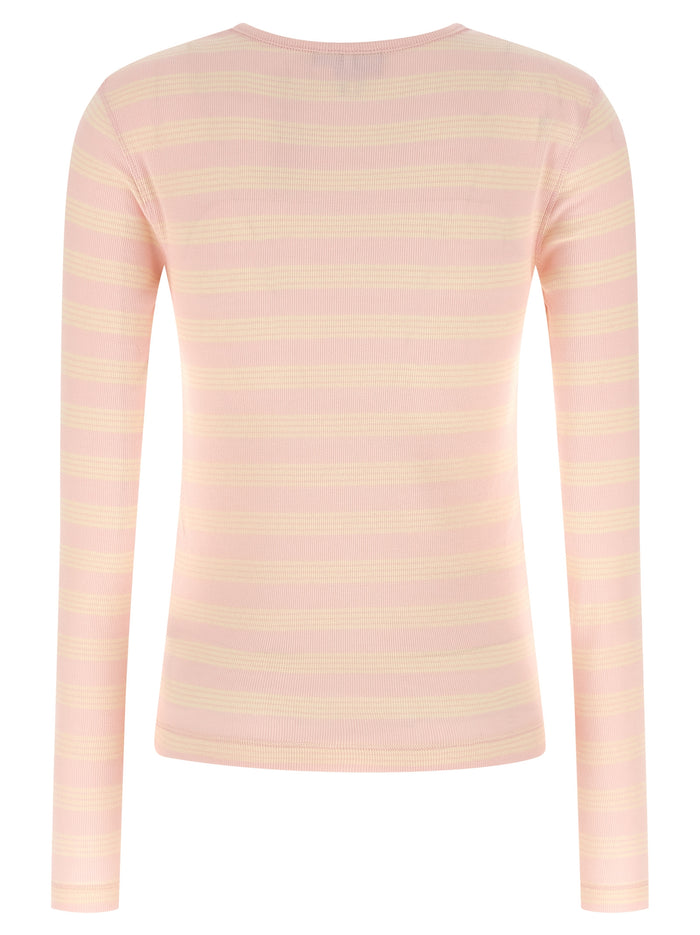 Striped sweater Pink Cotton T-shirt