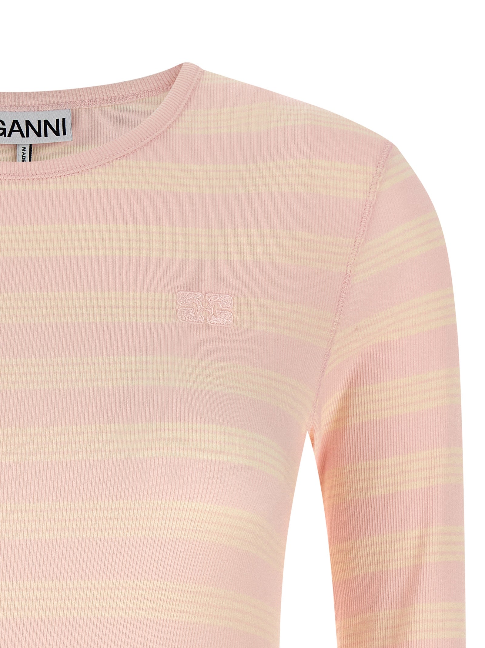 Striped sweater Pink Cotton T-shirt