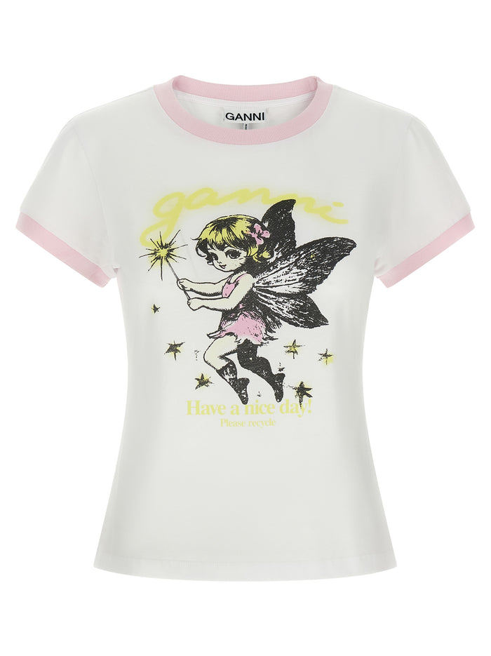 Fairy T-shirt White Organic Cotton