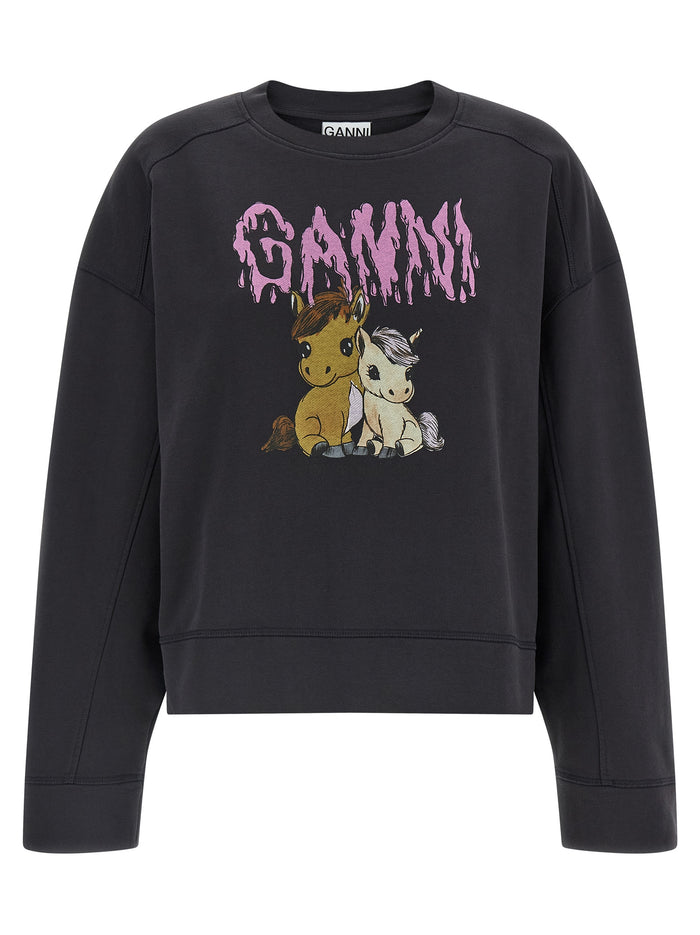 Isoli sweatshirt Black Organic Cotton