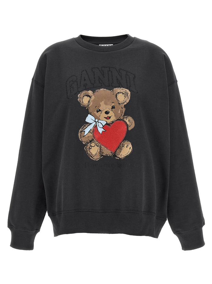 Orso sweatshirt Black Organic Cotton