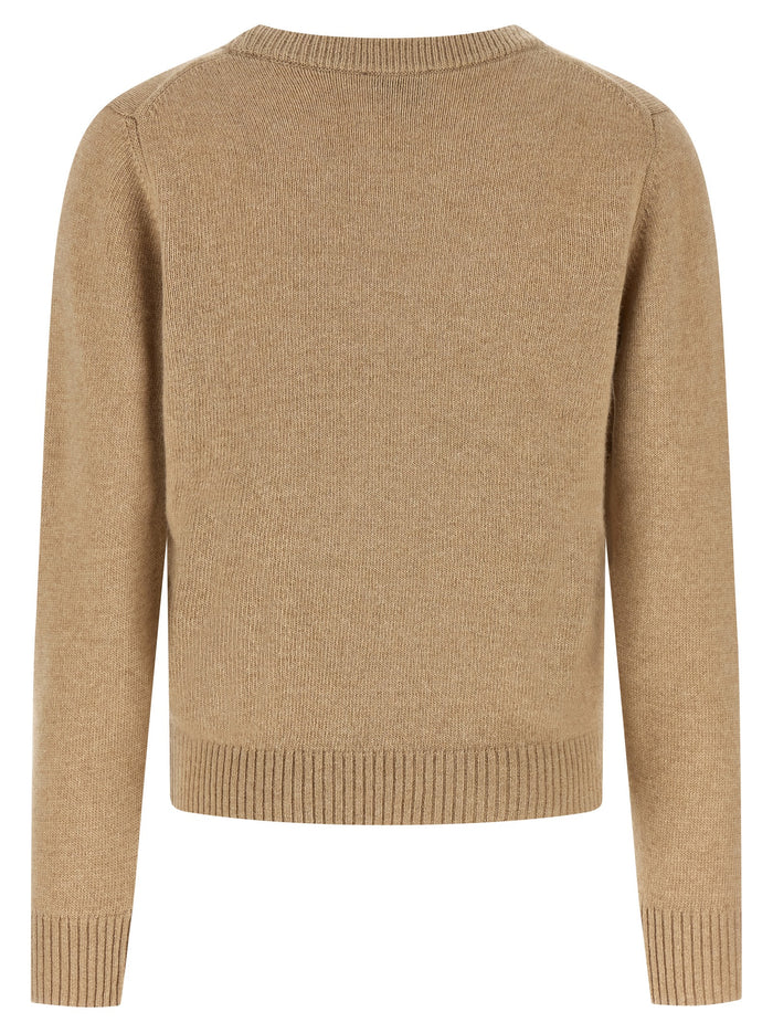 Banane sweater Beige Wool Sweater, Cardigans