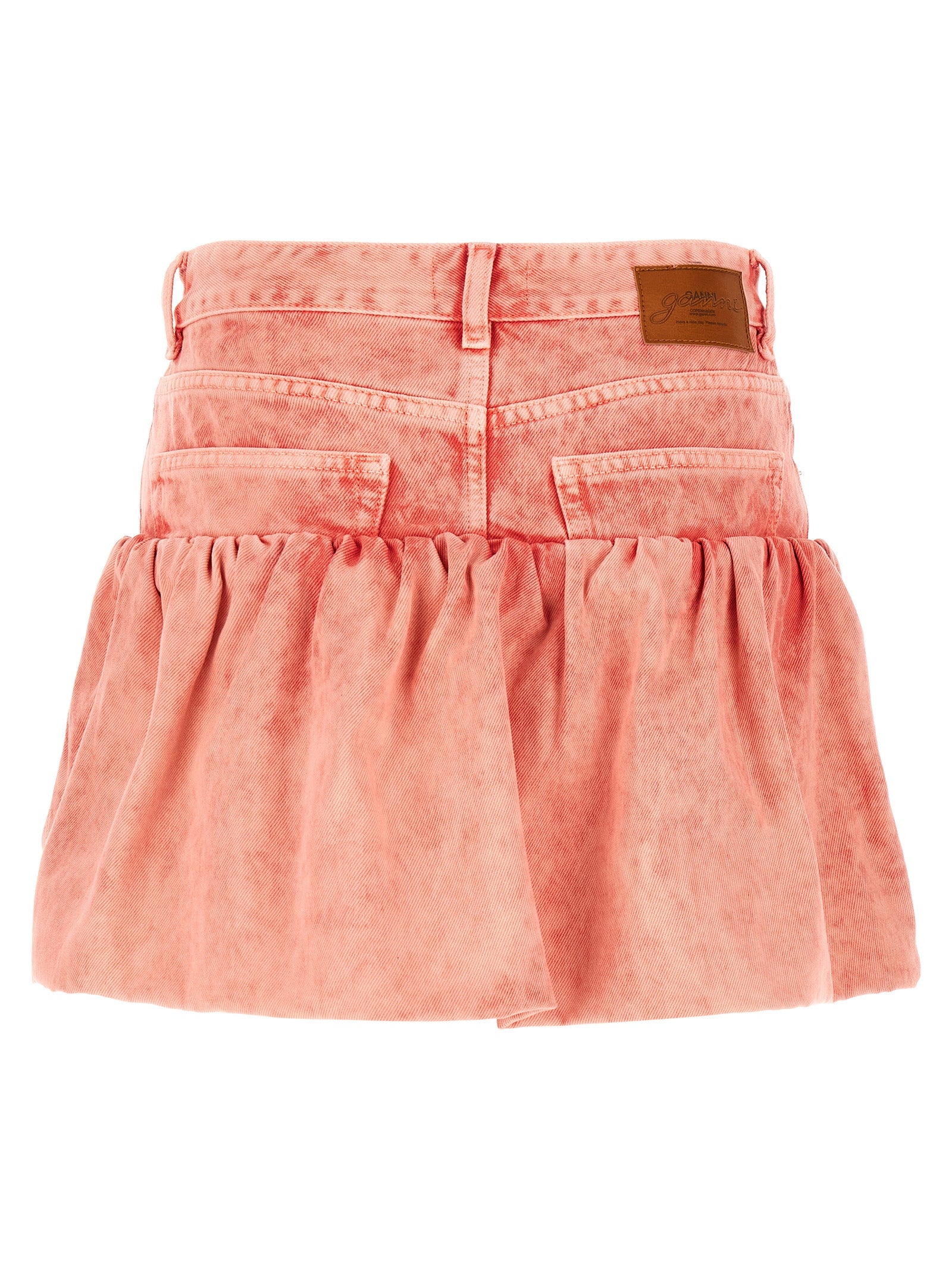 Denim Jeans Skirt Pink Organic Cotton