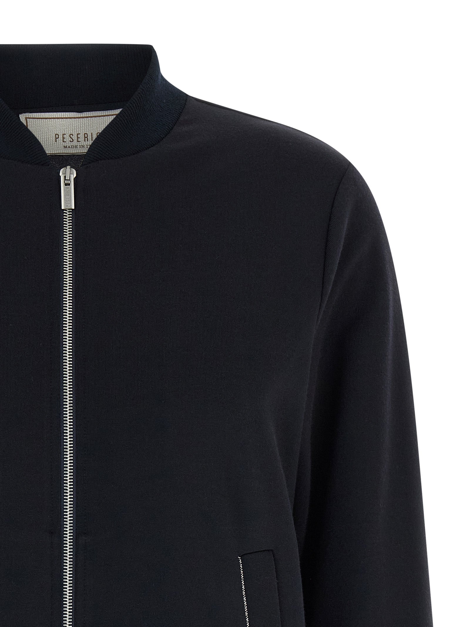 Punto Luce sweatshirt Blue Cotton Polyester Elastane