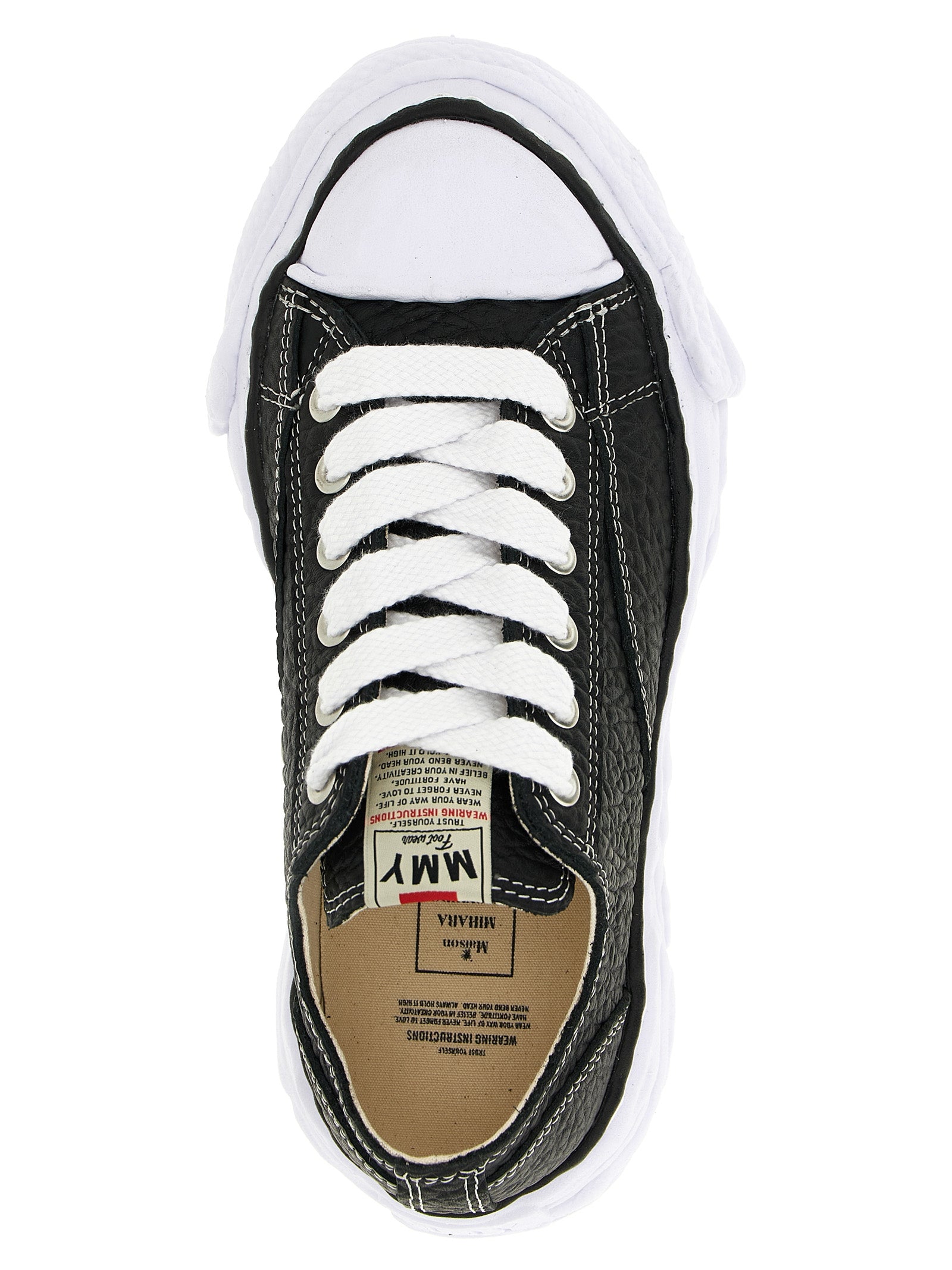 Peterson23 sneakers White/black Cow Leather (bos Taurus)