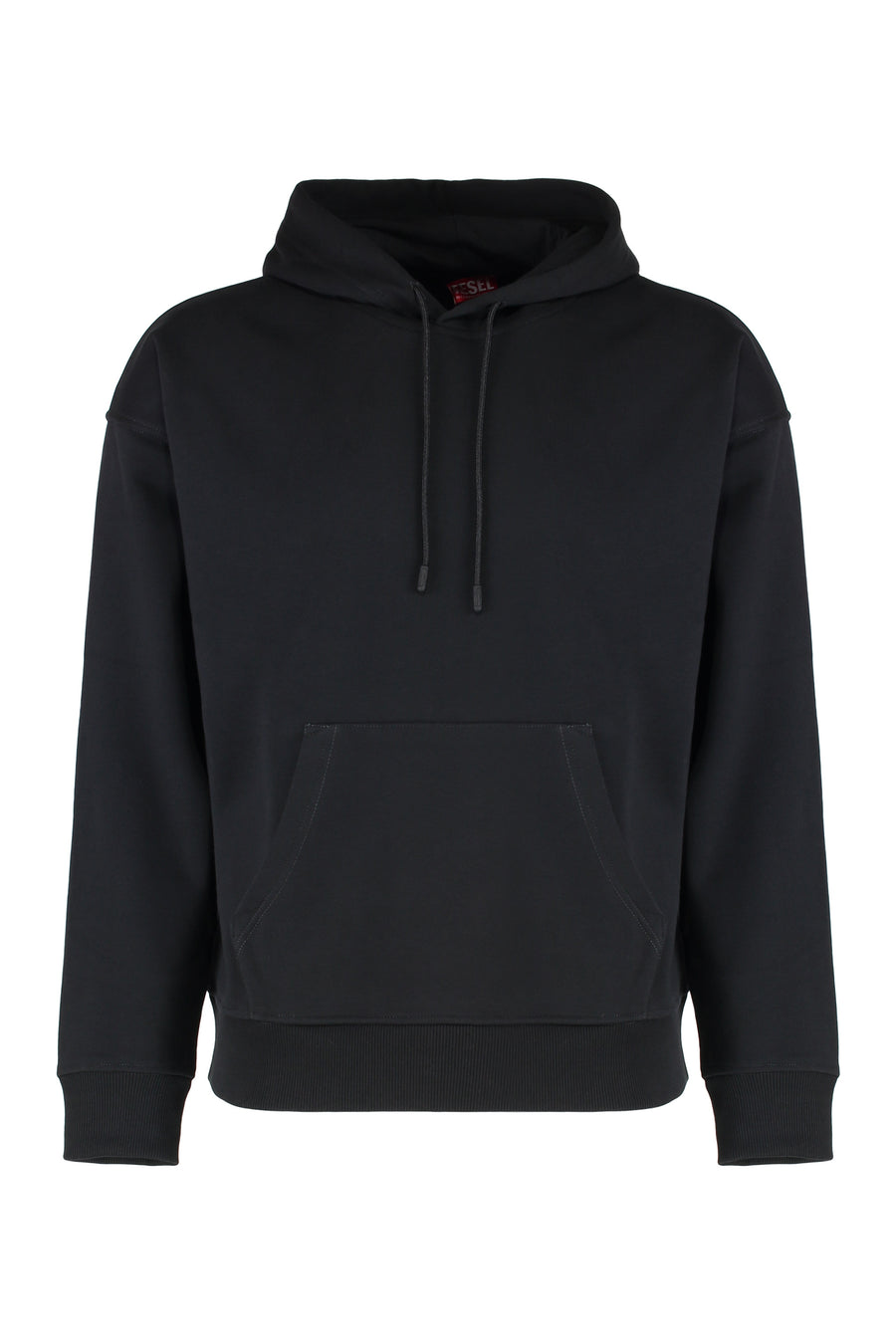 Diesel S-Rob-Hood-R1 Cotton Hoodie Black Jumpers