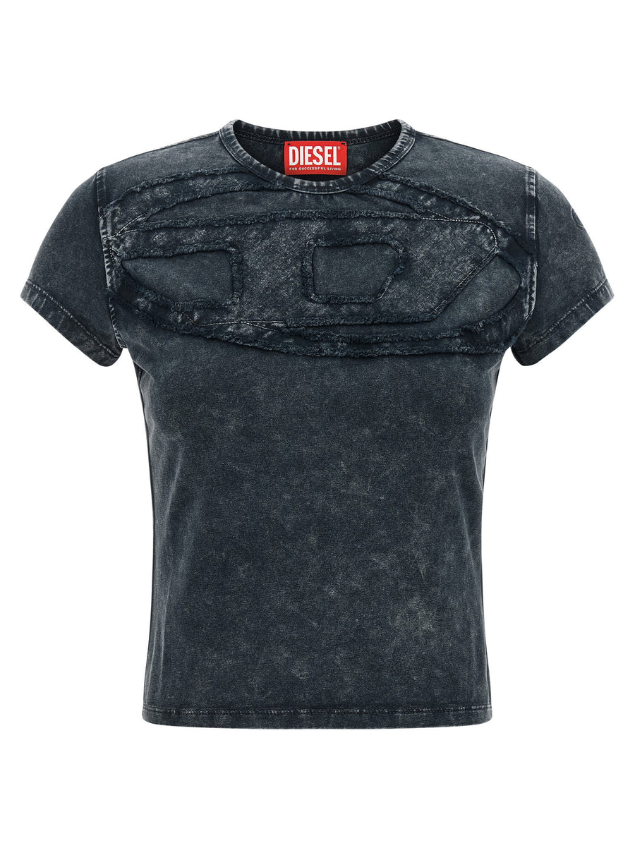 Diesel T-Mely-Cup T-Shirt — Black
